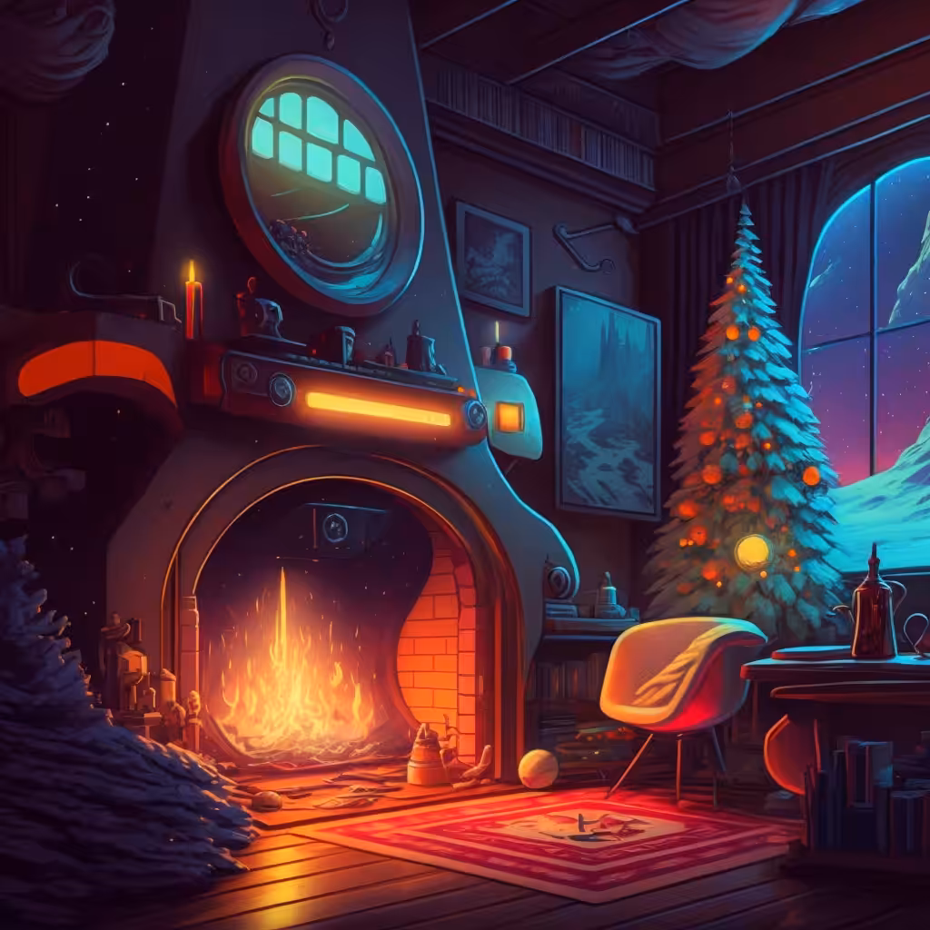 Synthwave Christmas
