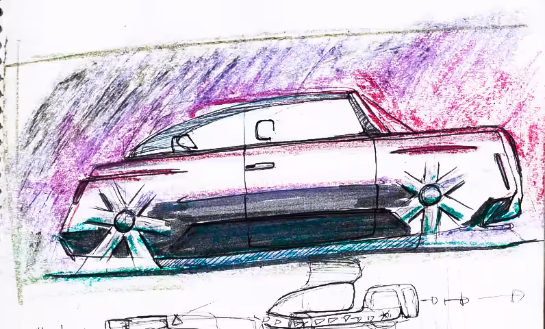CAR SKETCH 10