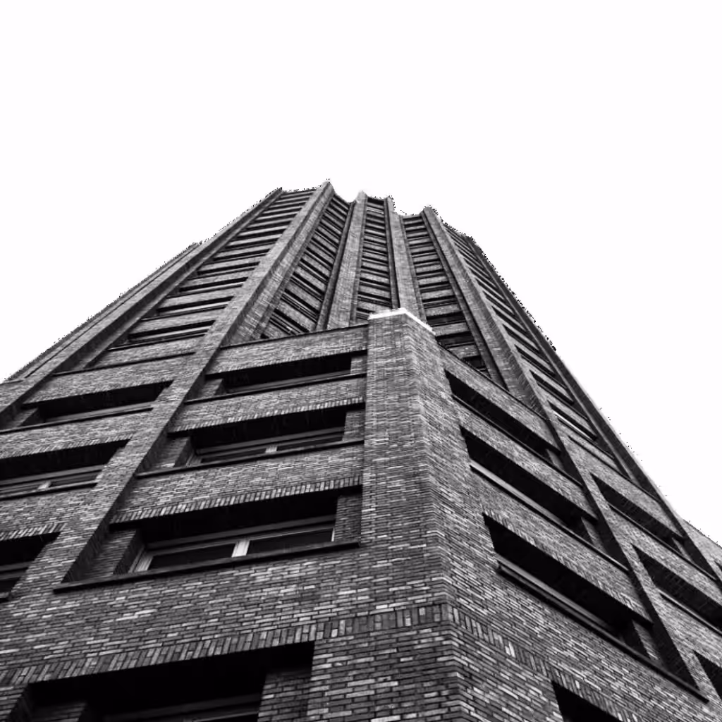 Breathing Brutalism Building