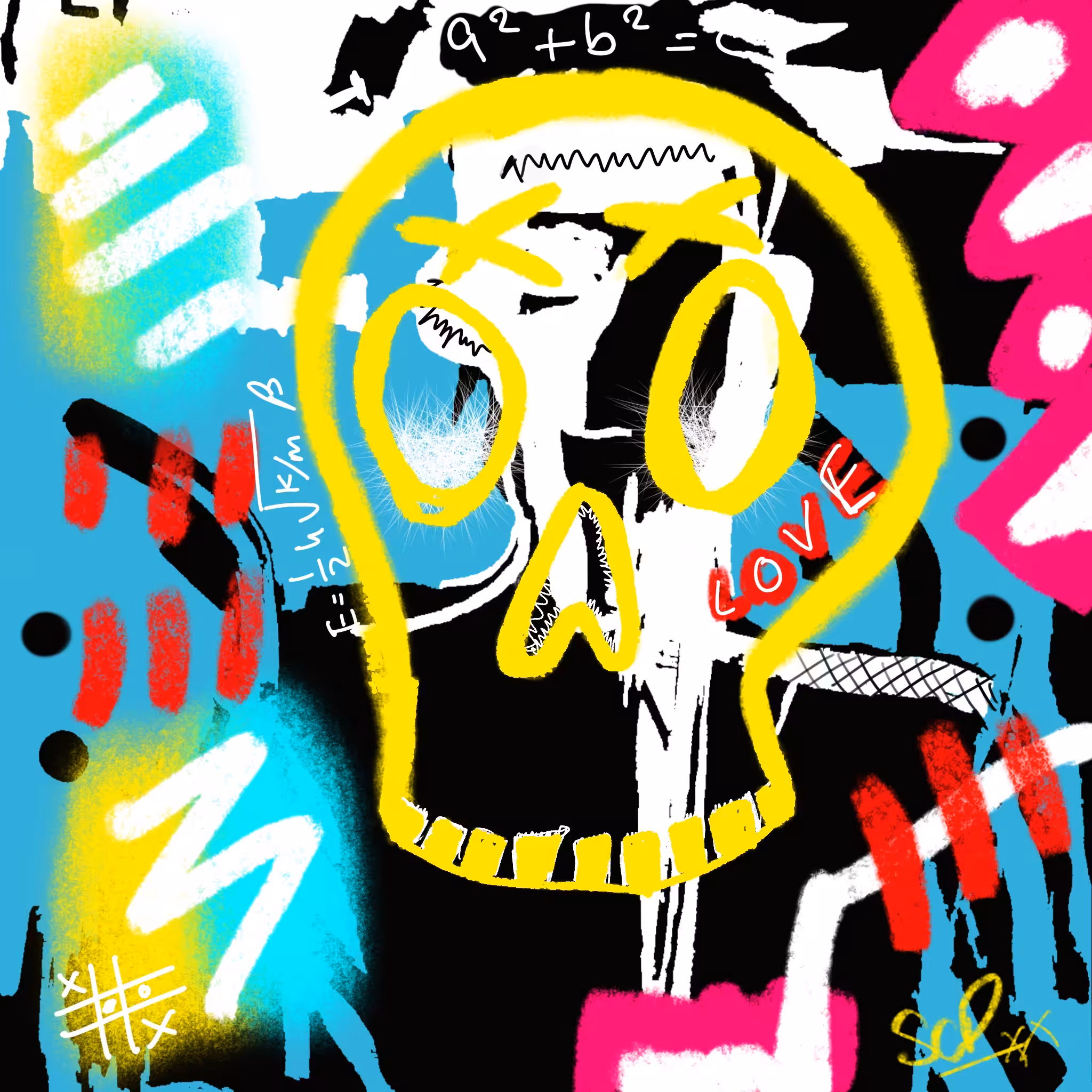 "Inspiration" SCP XX - Crazy Skull ArtWork