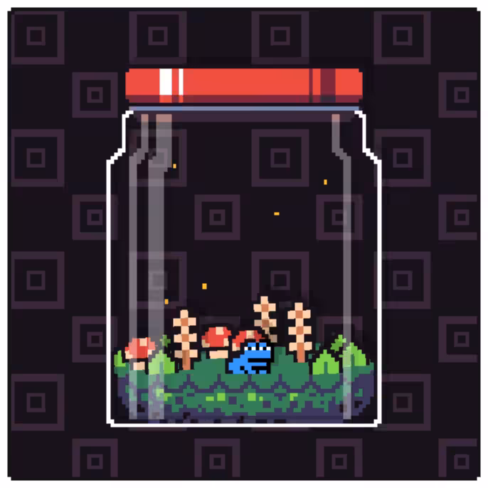 Toad Terrarium #44