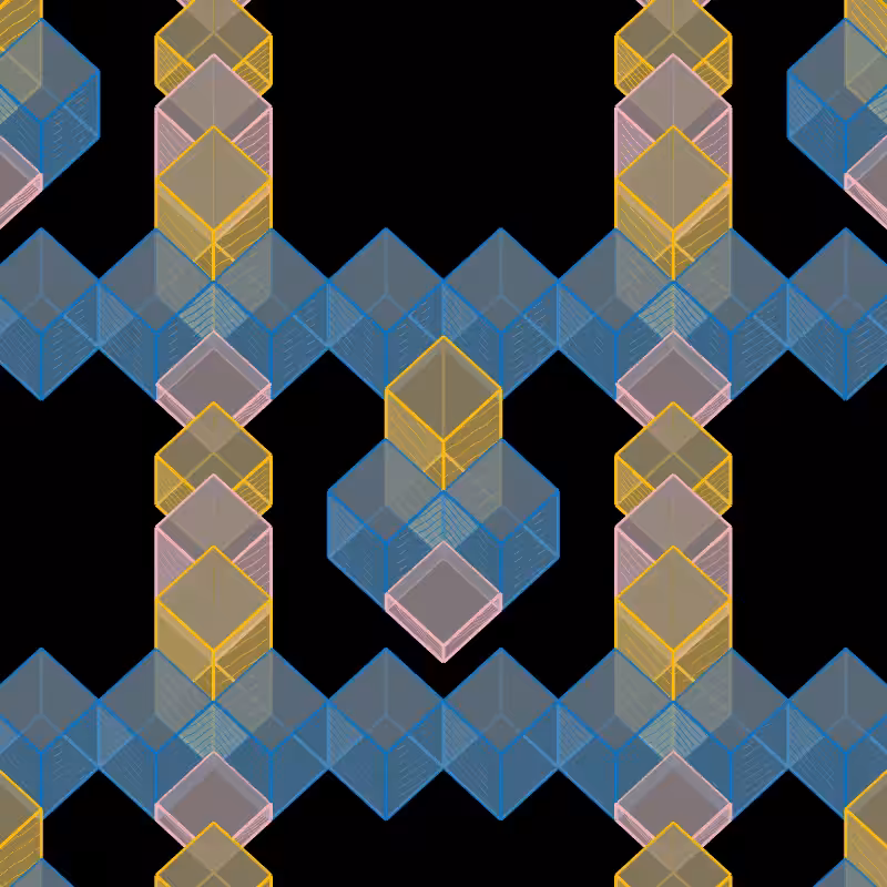 3D Pattern: BLOCK #18