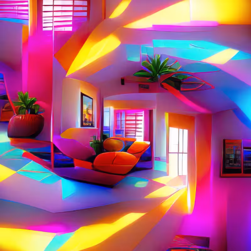 it's a vibe house