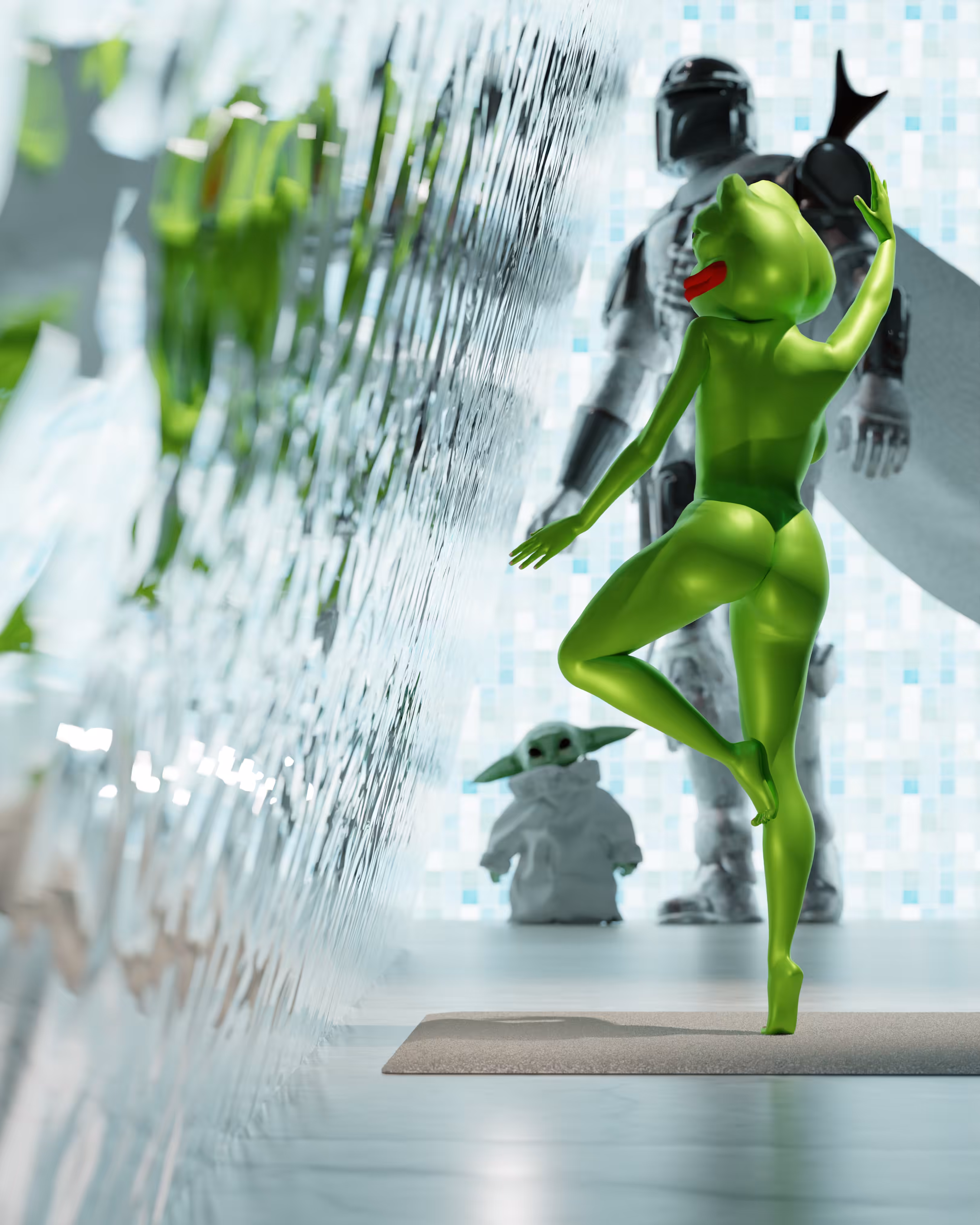 Nude Yoda Girl