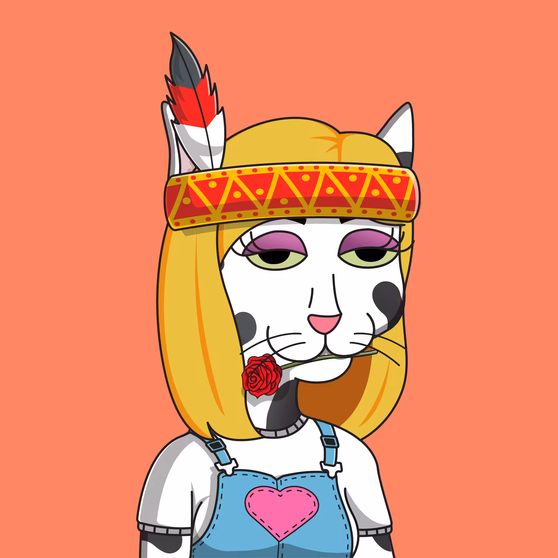 Girl Cat #451