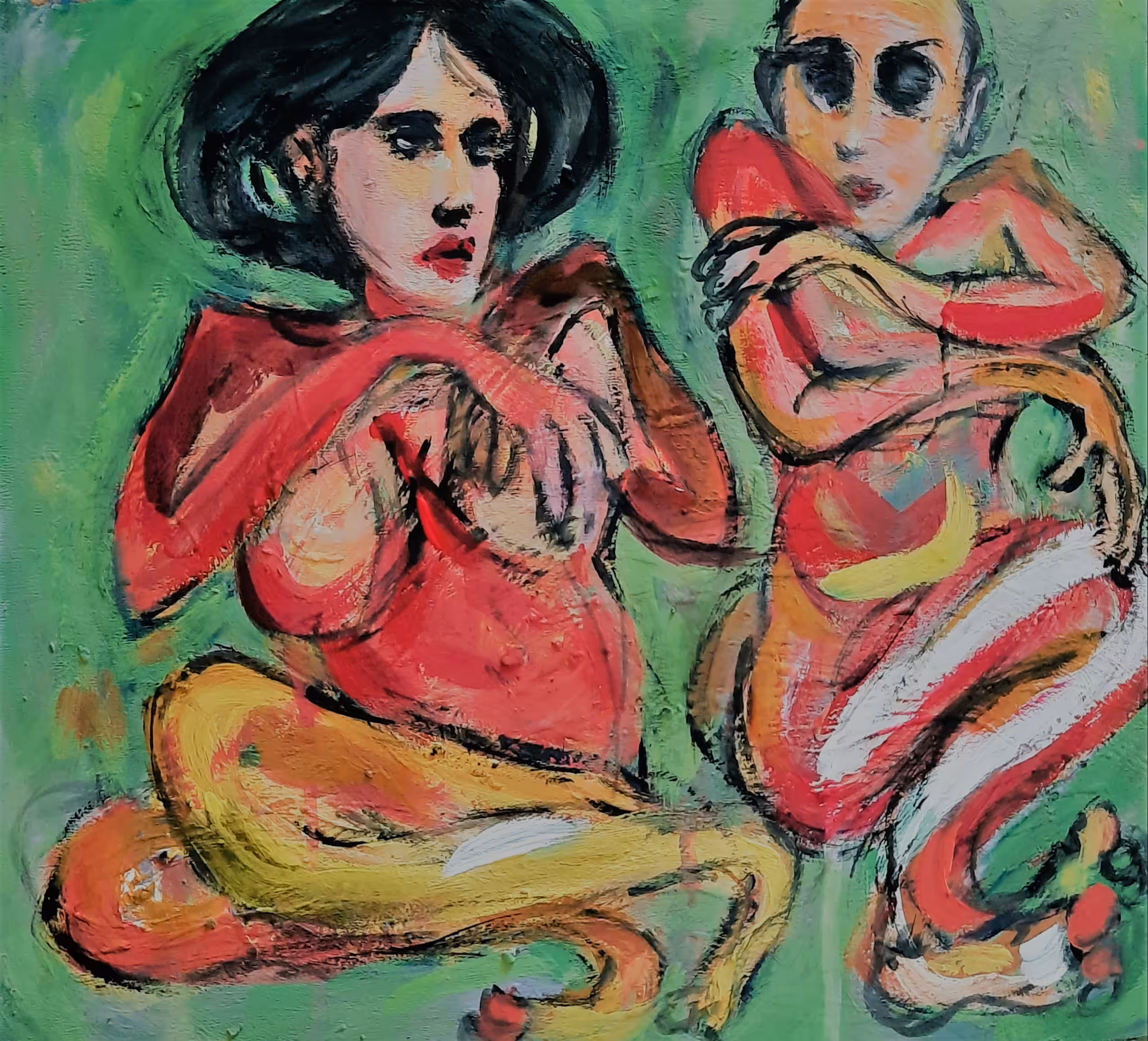 Abstractin painting
