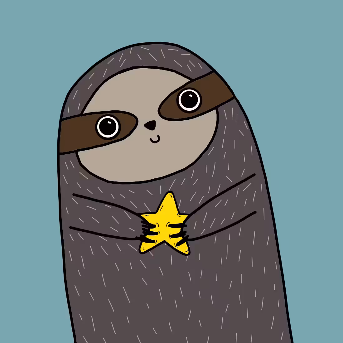 Finger Sloths: Star Sloth