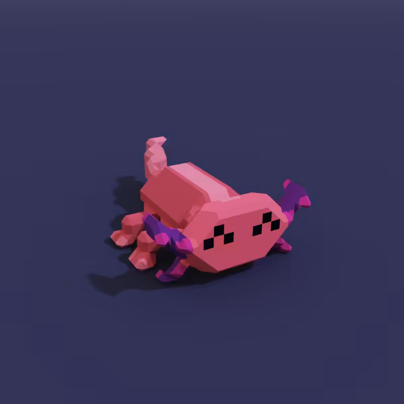 Pink Axolotl