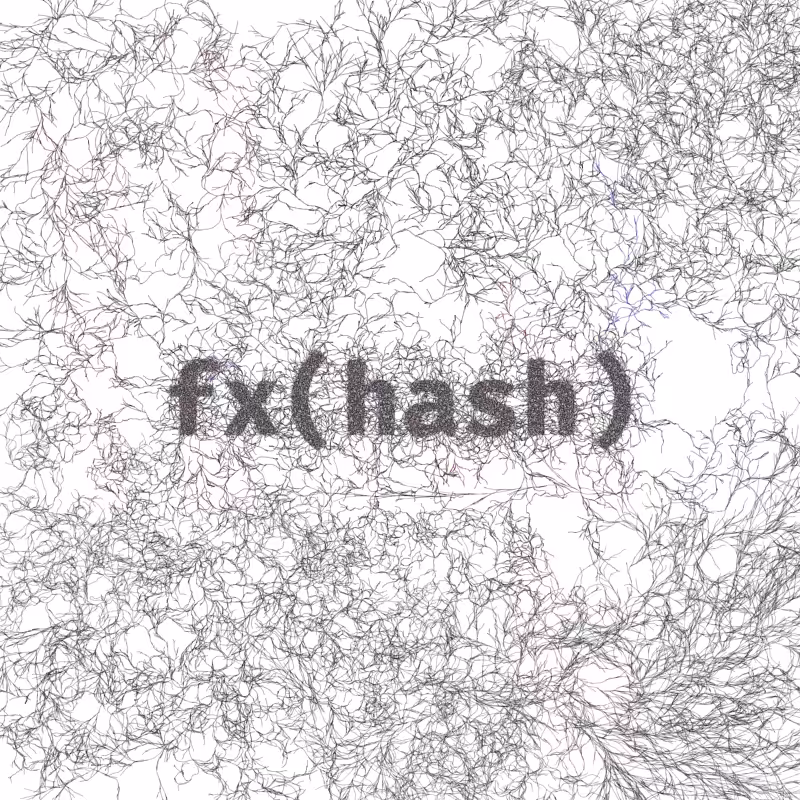 FXHASH Generative Logo #801