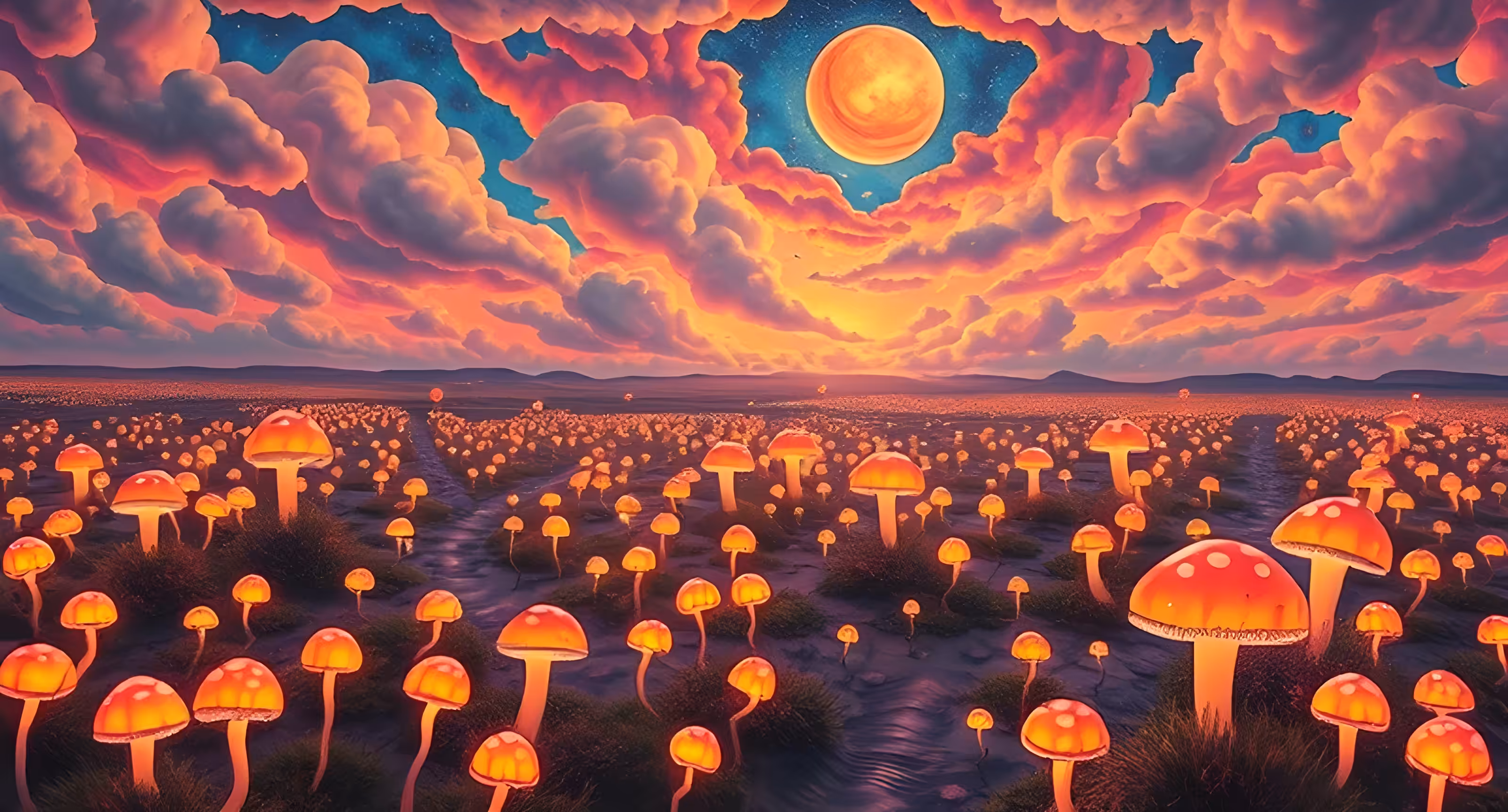 Inner Arcade: Mushroom Field