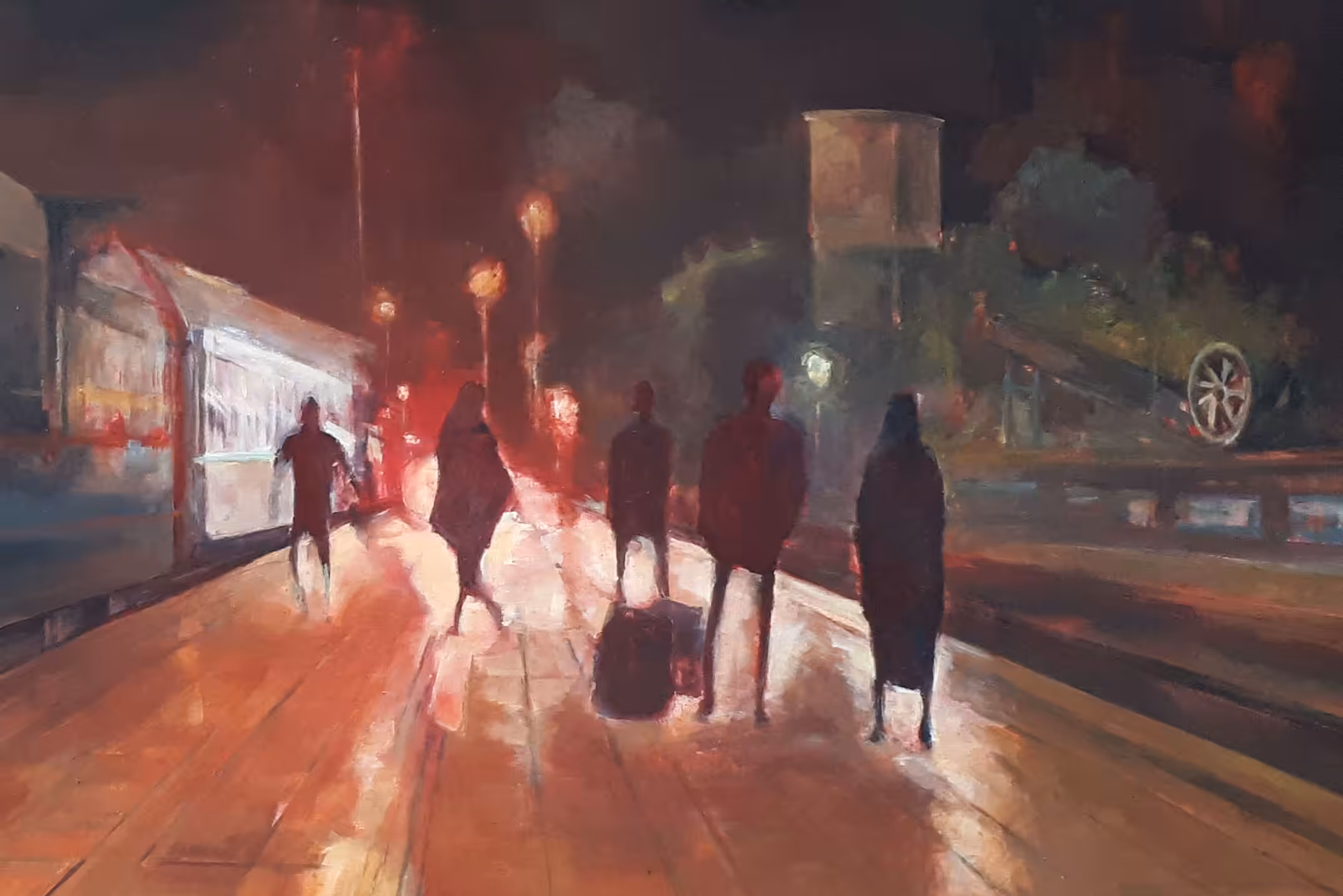 in the light
