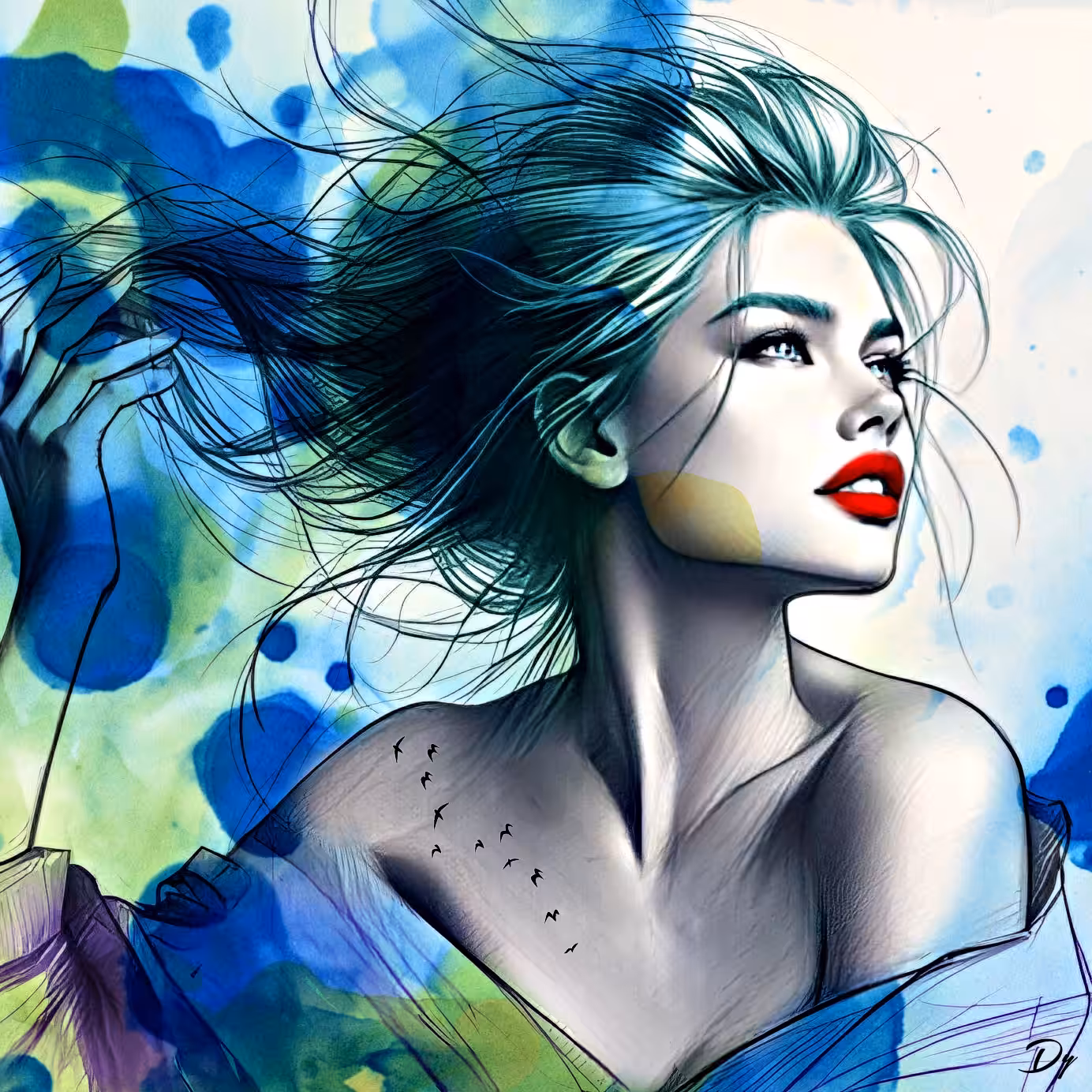 Blue waves 
