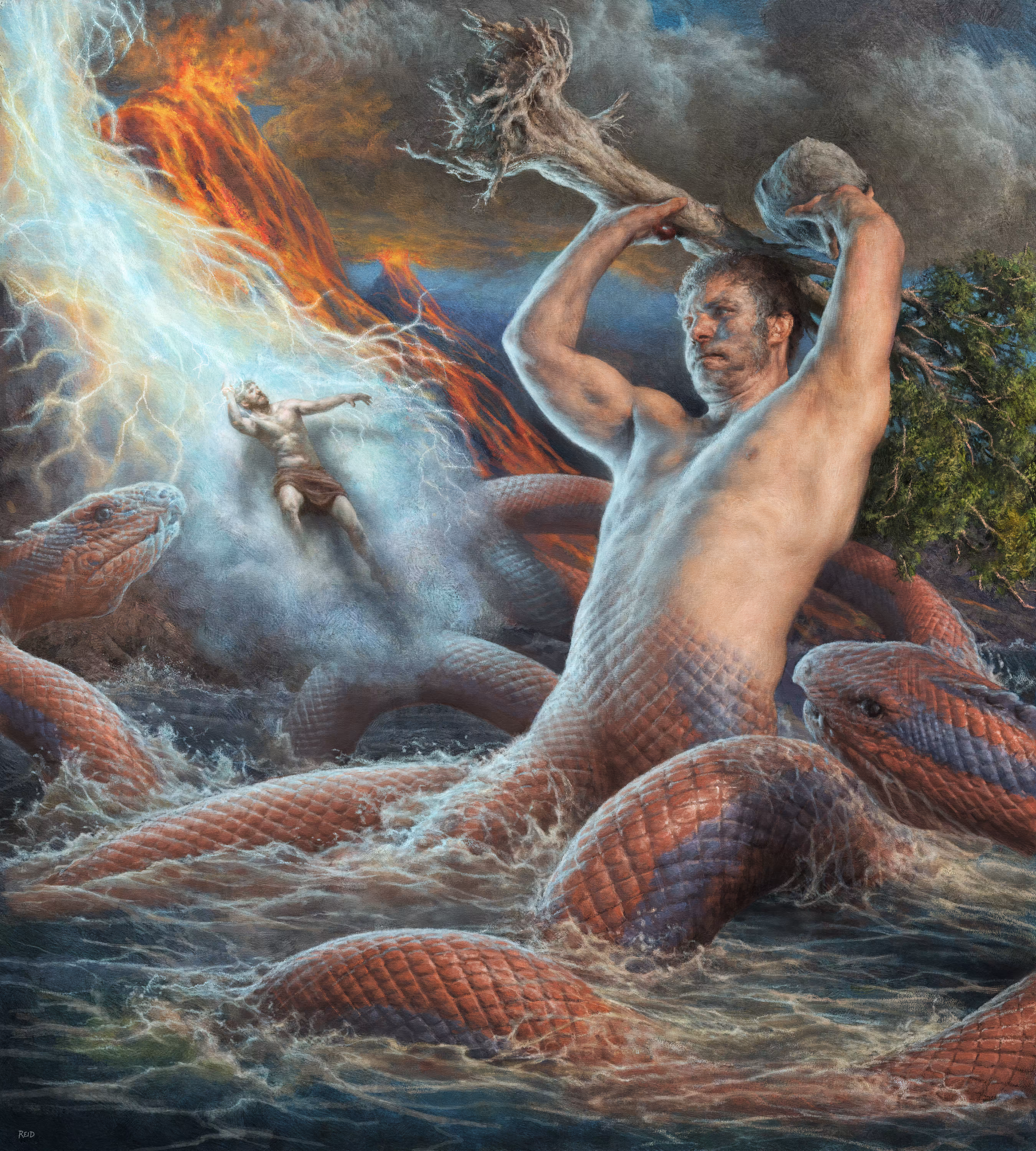 Zeus vs Typhon