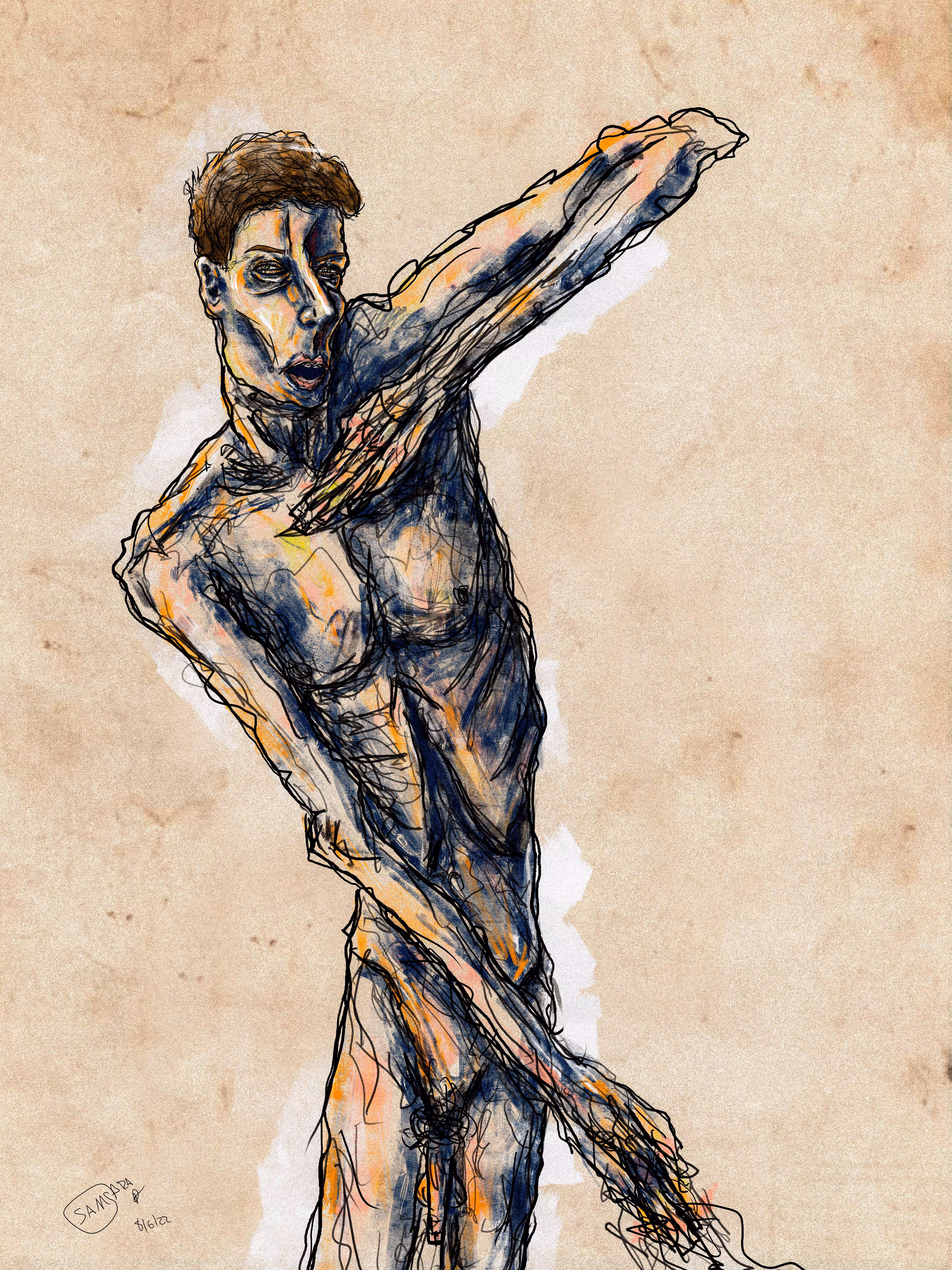 Self-Portrait : Balance #12/15
