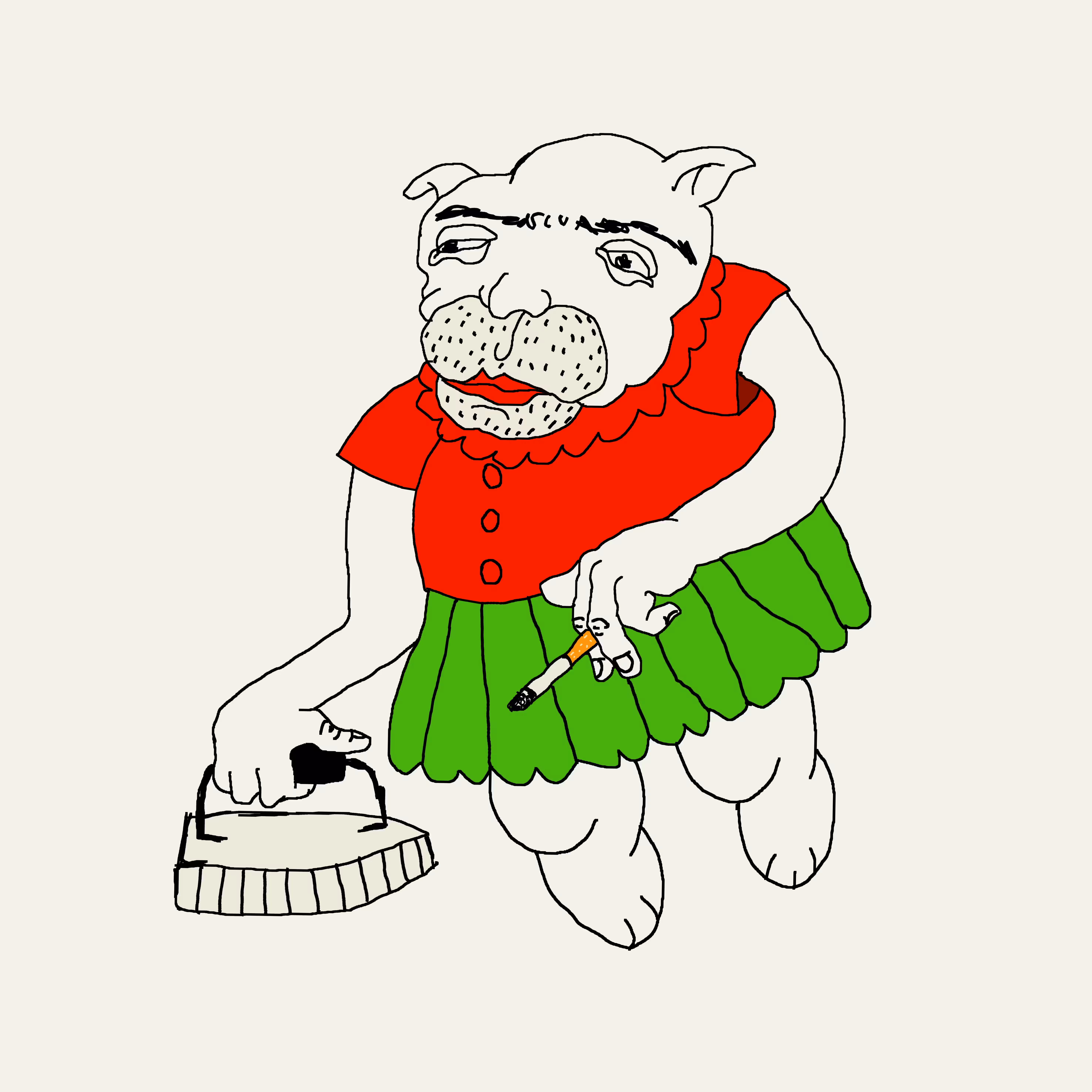 housewife dog
