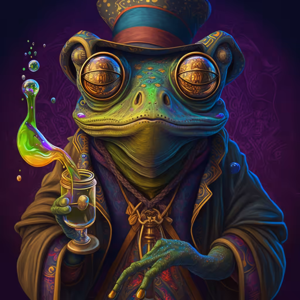 The Great Ai Frog Wizardizzle