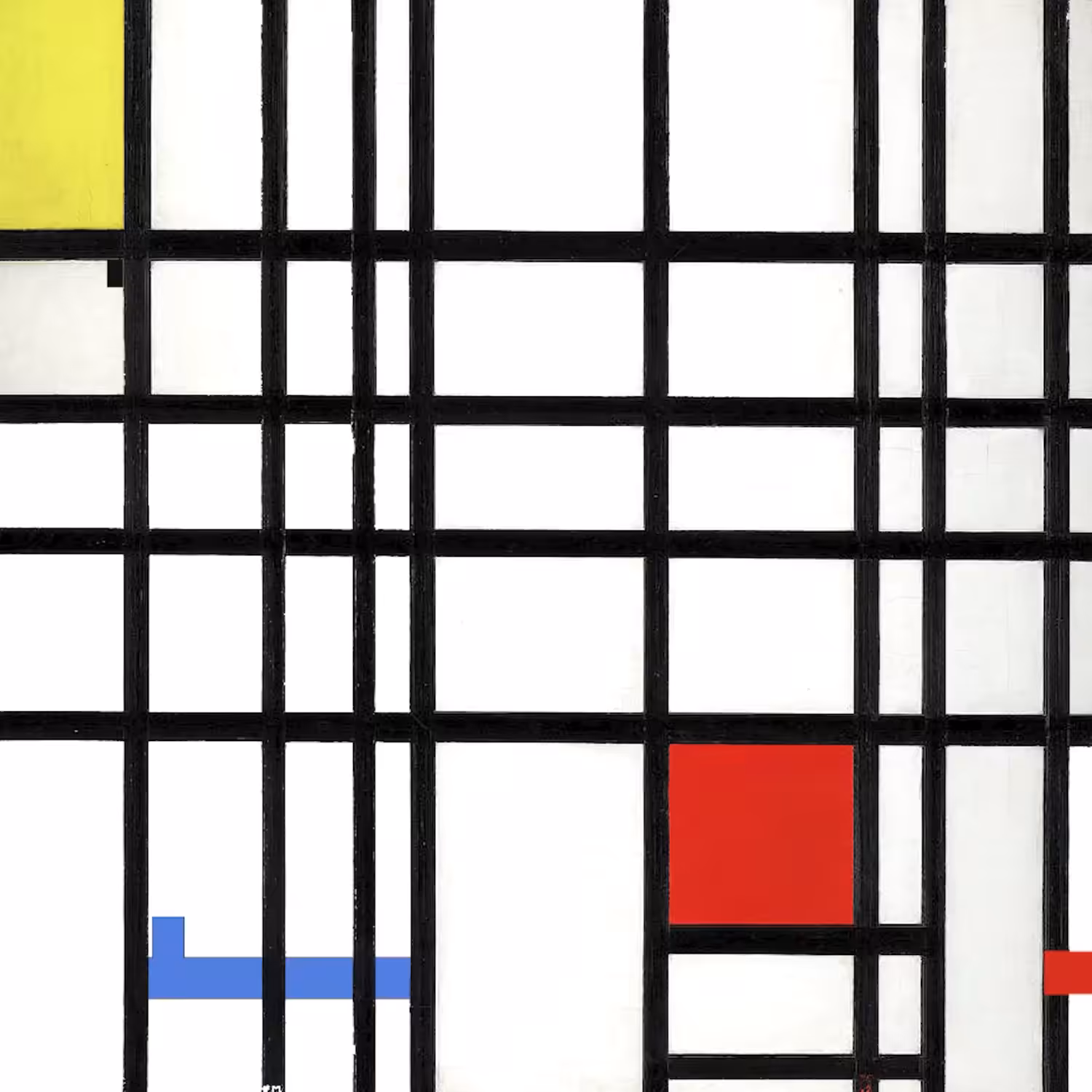 Mondrian Pong Study #2