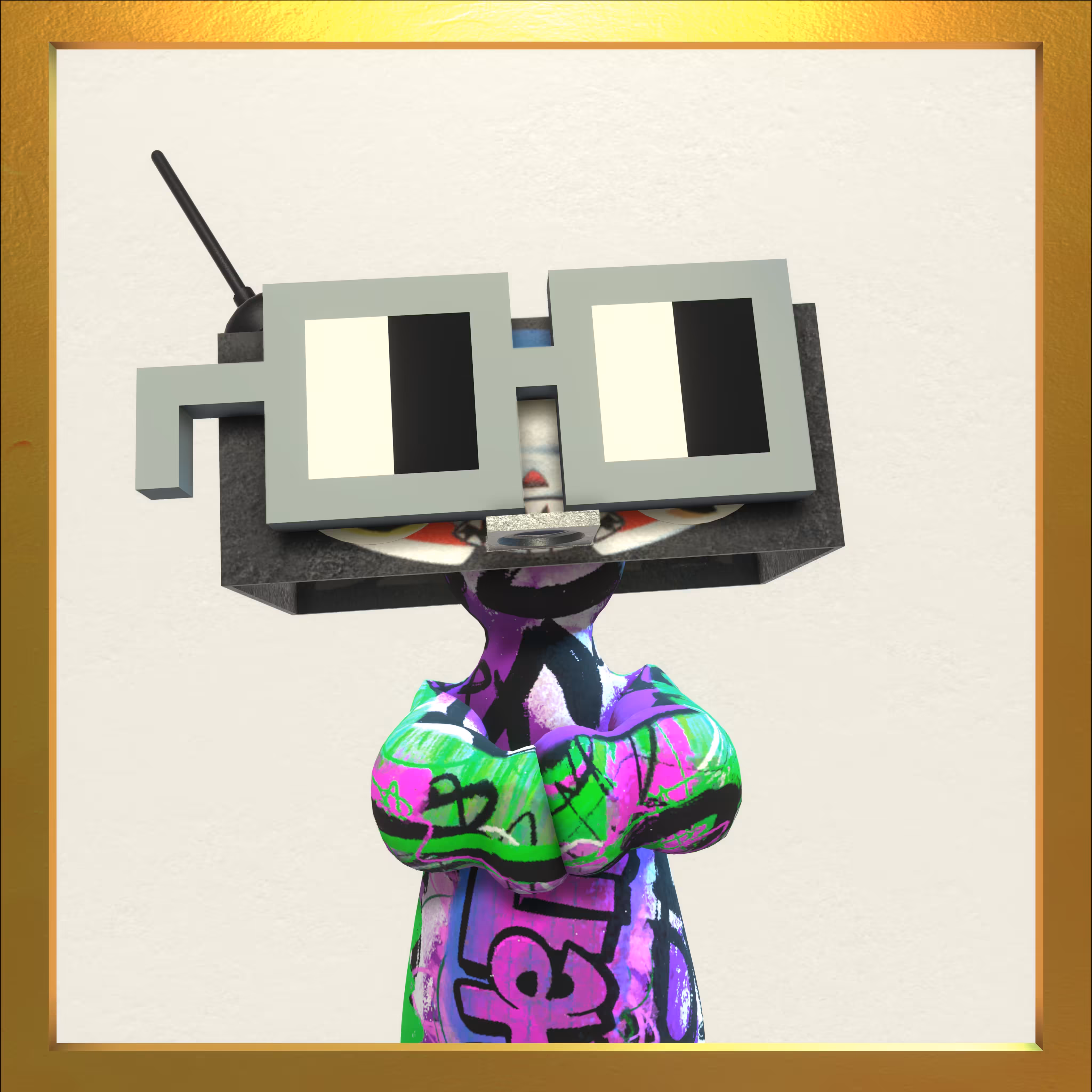 Boomboxhead #109
