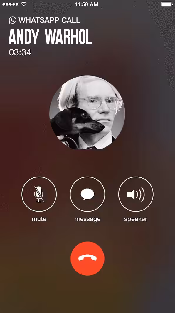 Whatsapp With Andy