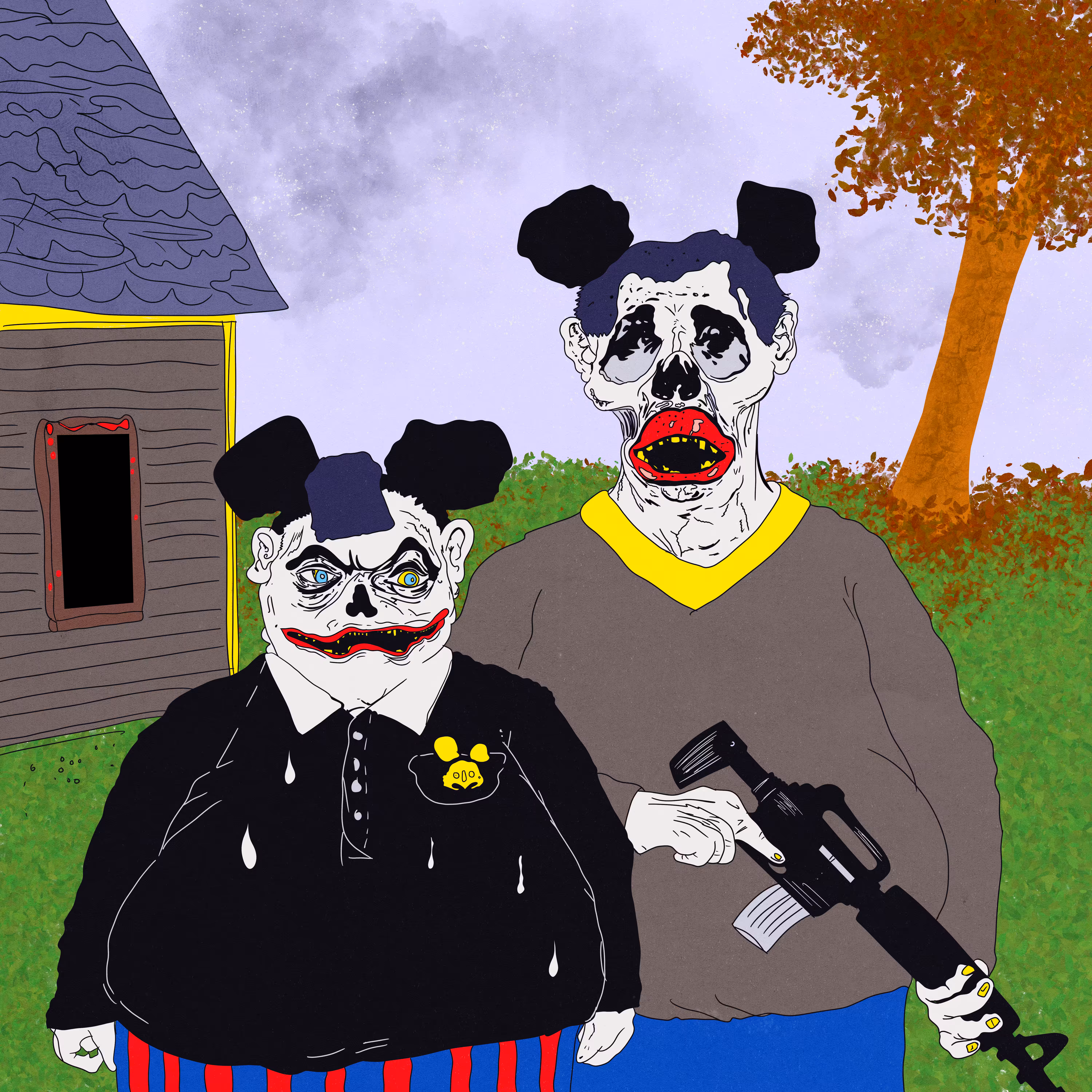 Rodeo posts: Daily Doodle 57.0 - Yeehaw and Yonder