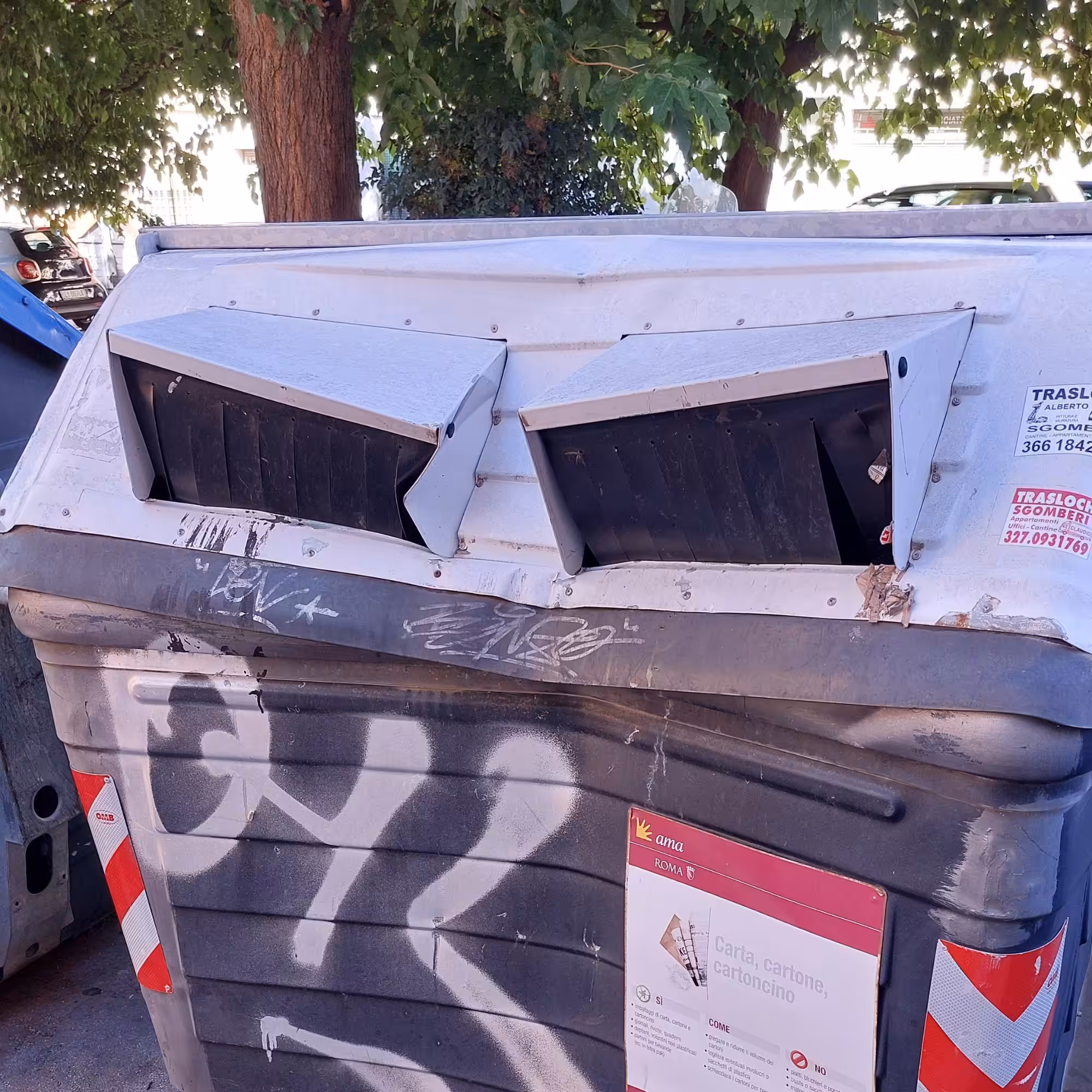 Angry Trashcan