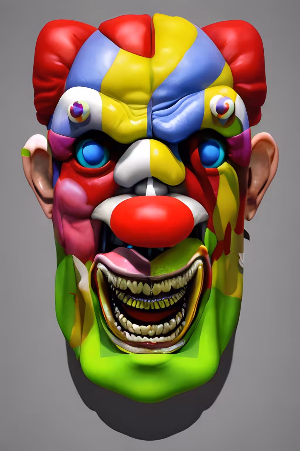Distorted Faces: Distorted Face #13