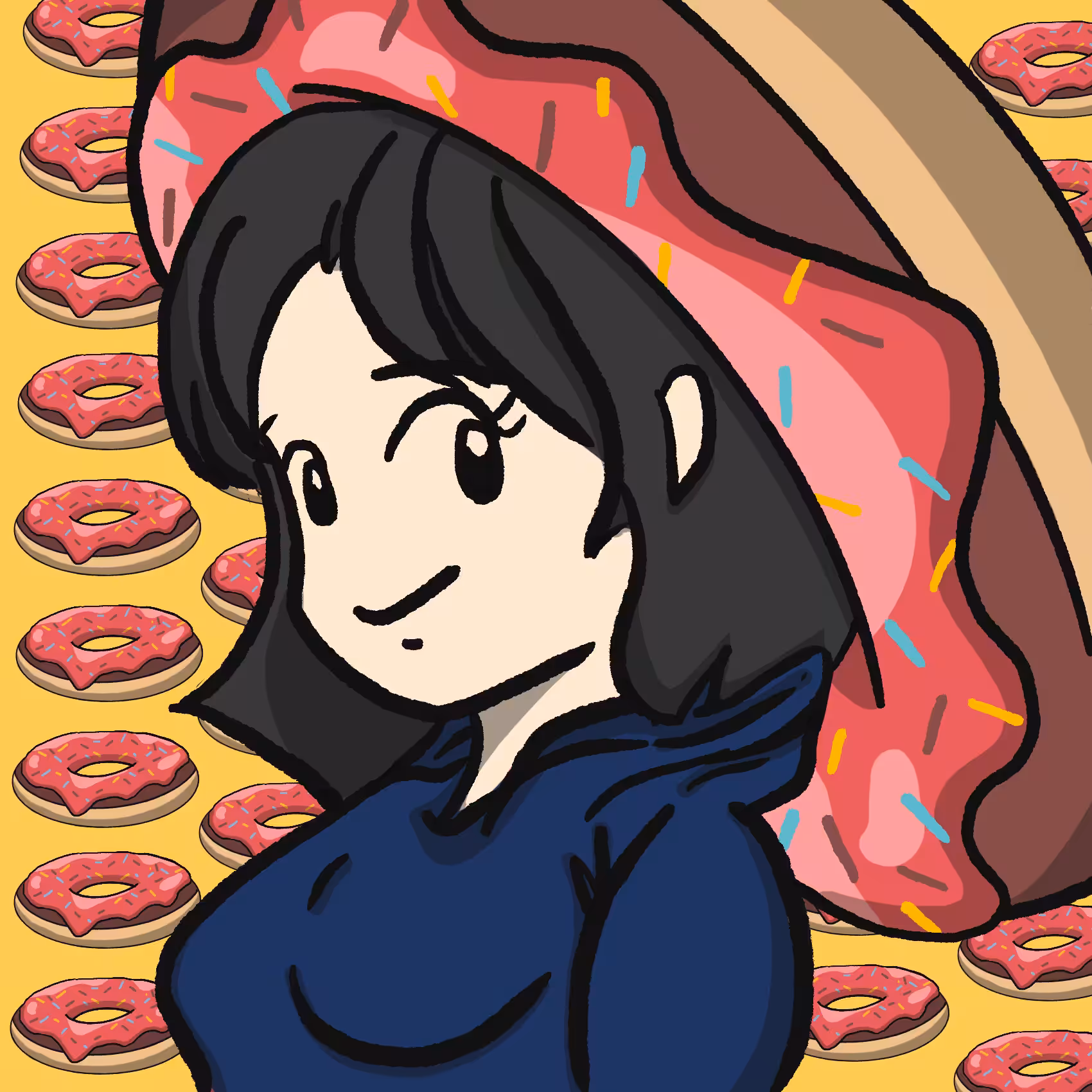 A Girl meets Donuts @ Strawberry Chocolate