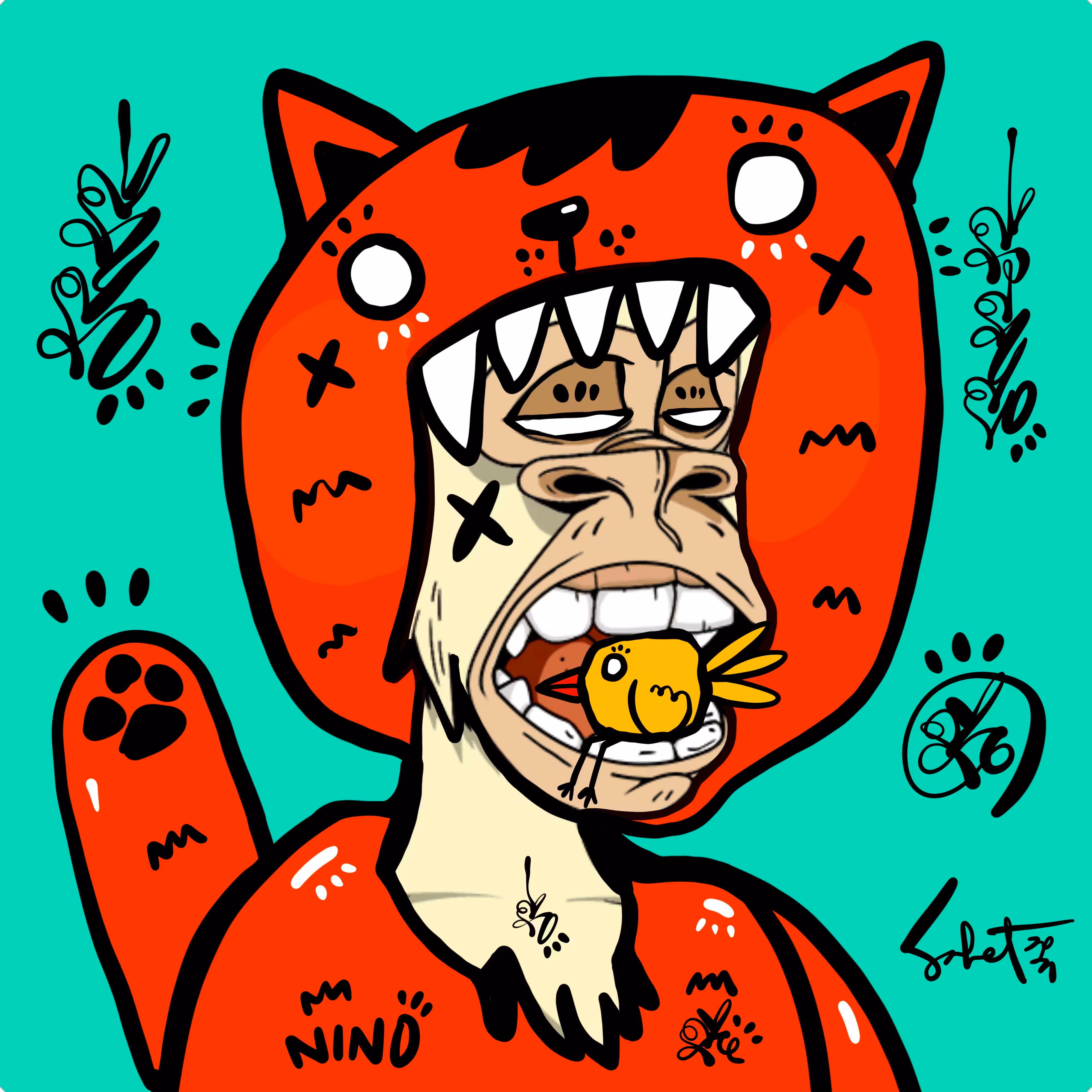 Ugly Kitties by Sabet #226