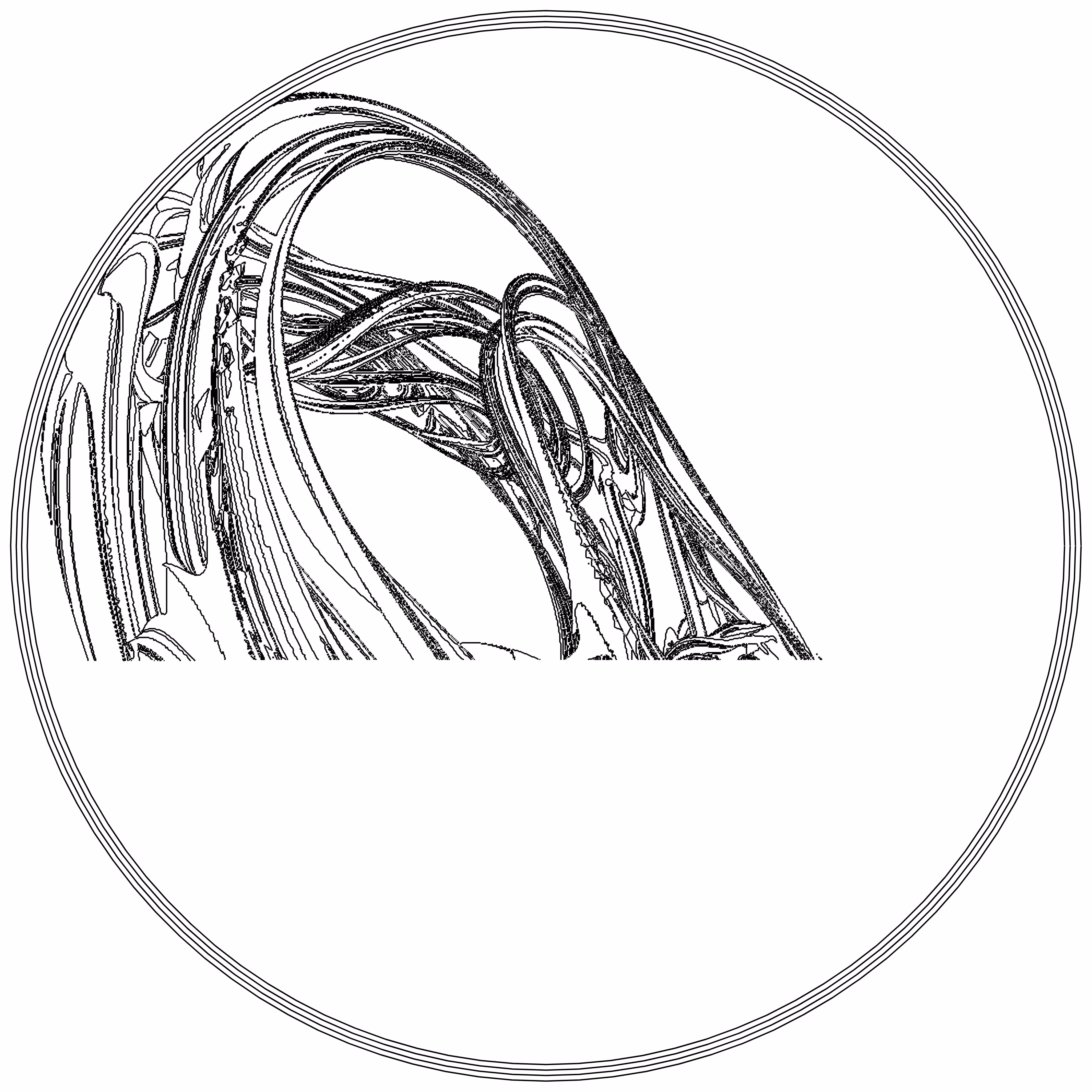 LL21 Fractal Contour #93