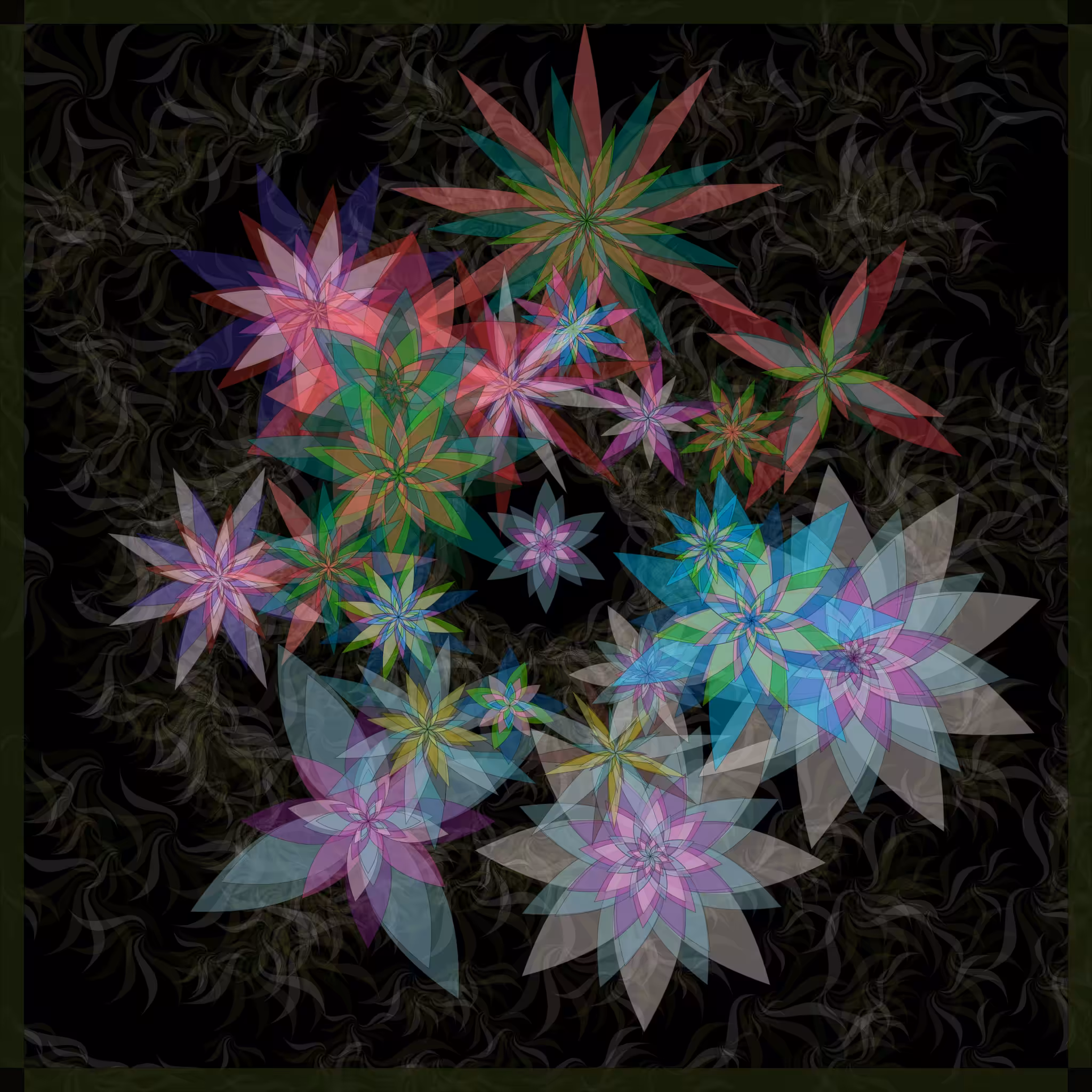 Bezier Garden #133
