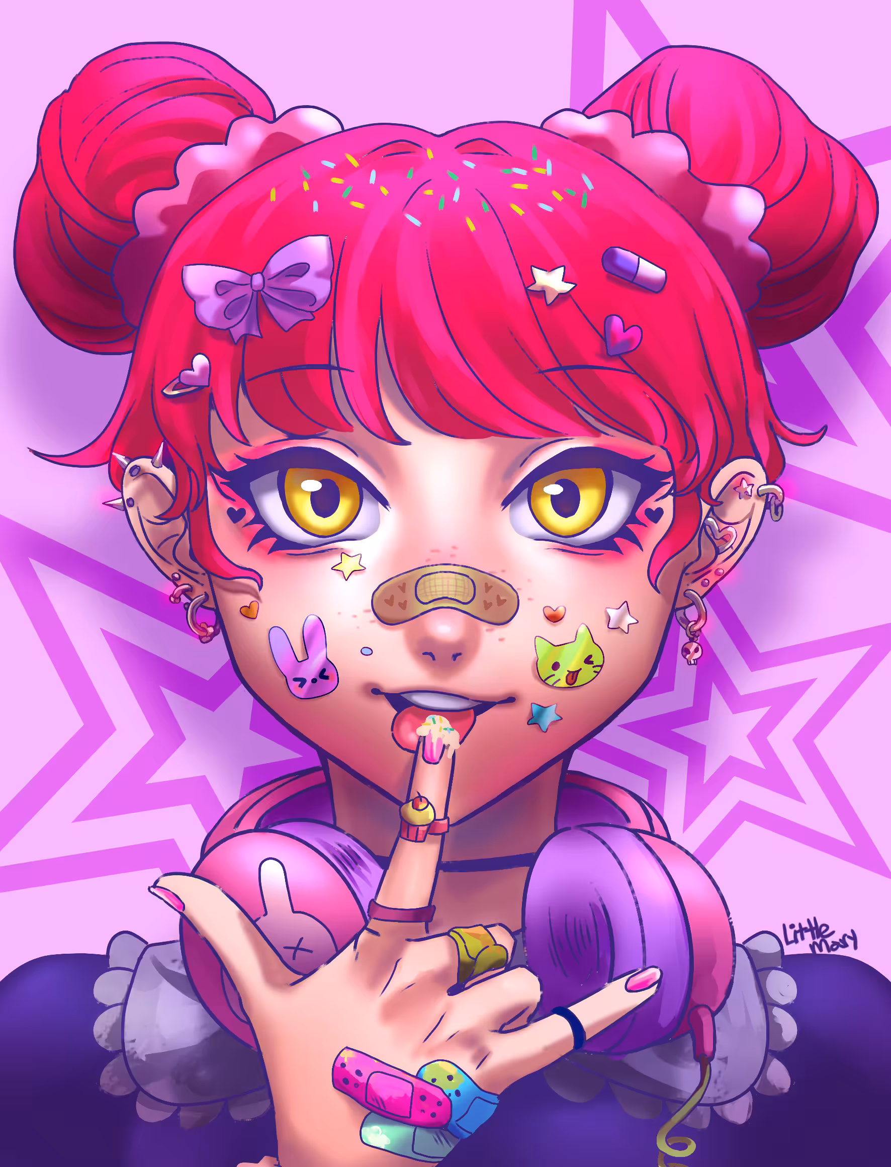 HEADPHONES!- Decora Girl #2