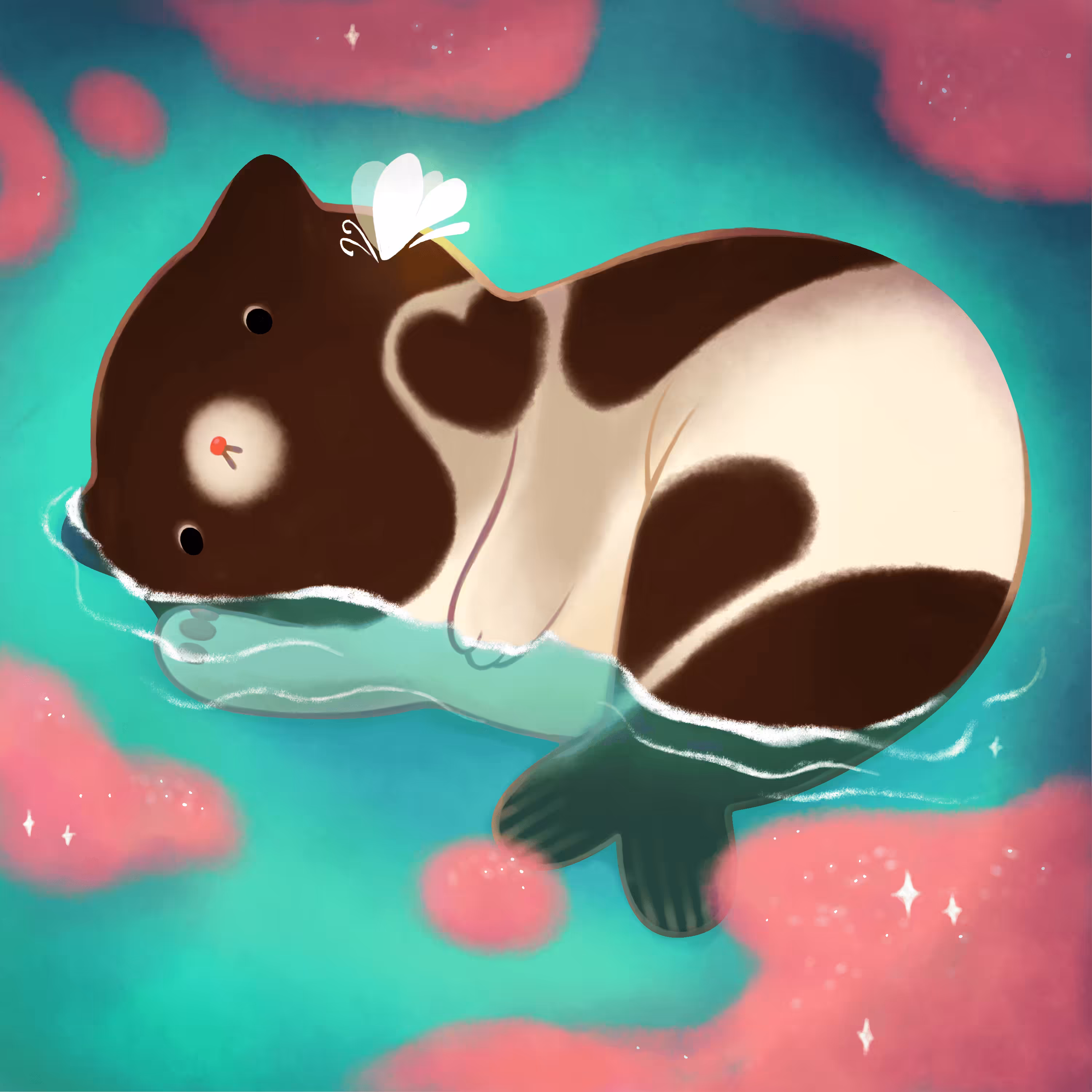 Mermeow no.12 - Motley