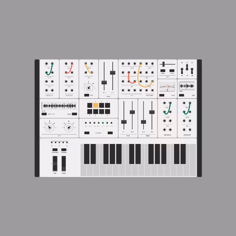 Modular synthesizer #4