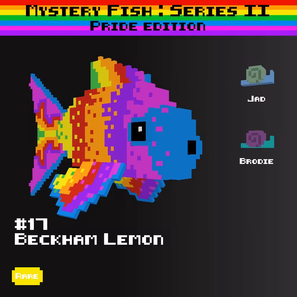Beckham Lemon :: Mystery Fish : Pride Edition #17 