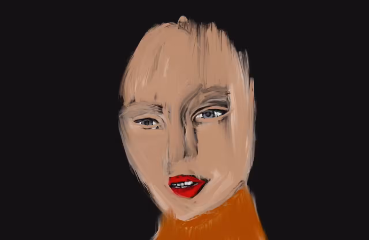 broken humanoid head