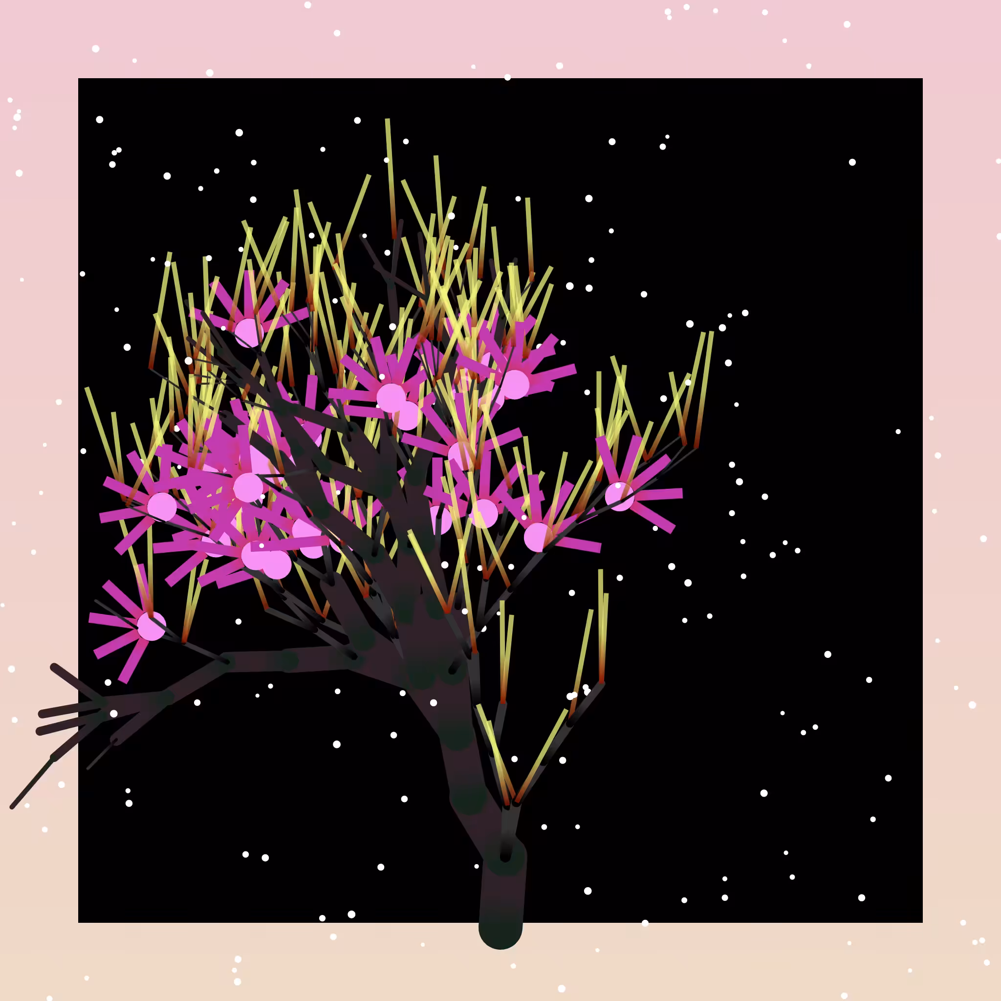 Some generative winter trees #55