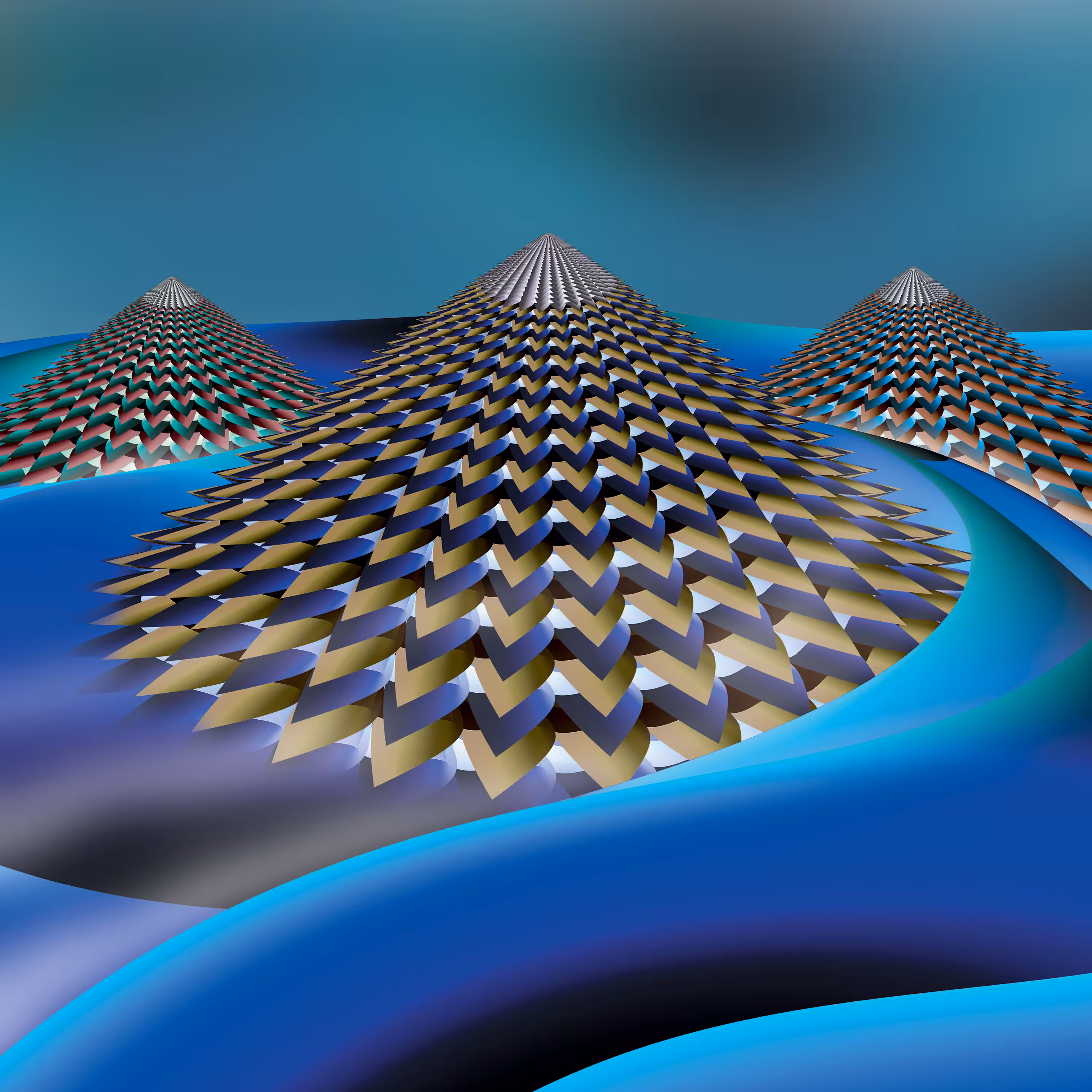 Meltdown Hallucinations: 3 Cones