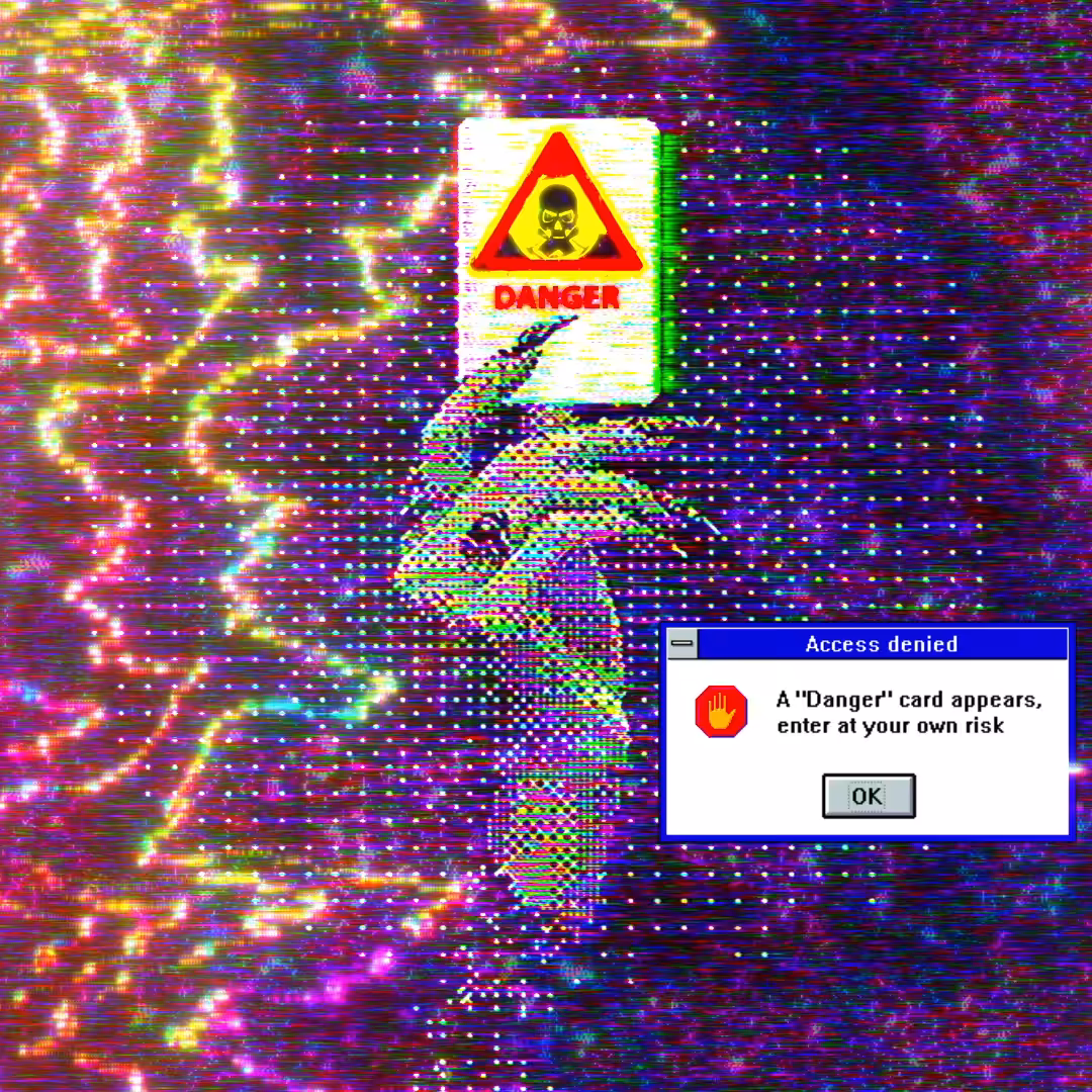 Glitchtober 2024: 【﻿ＤＡＮＧＥＲ】