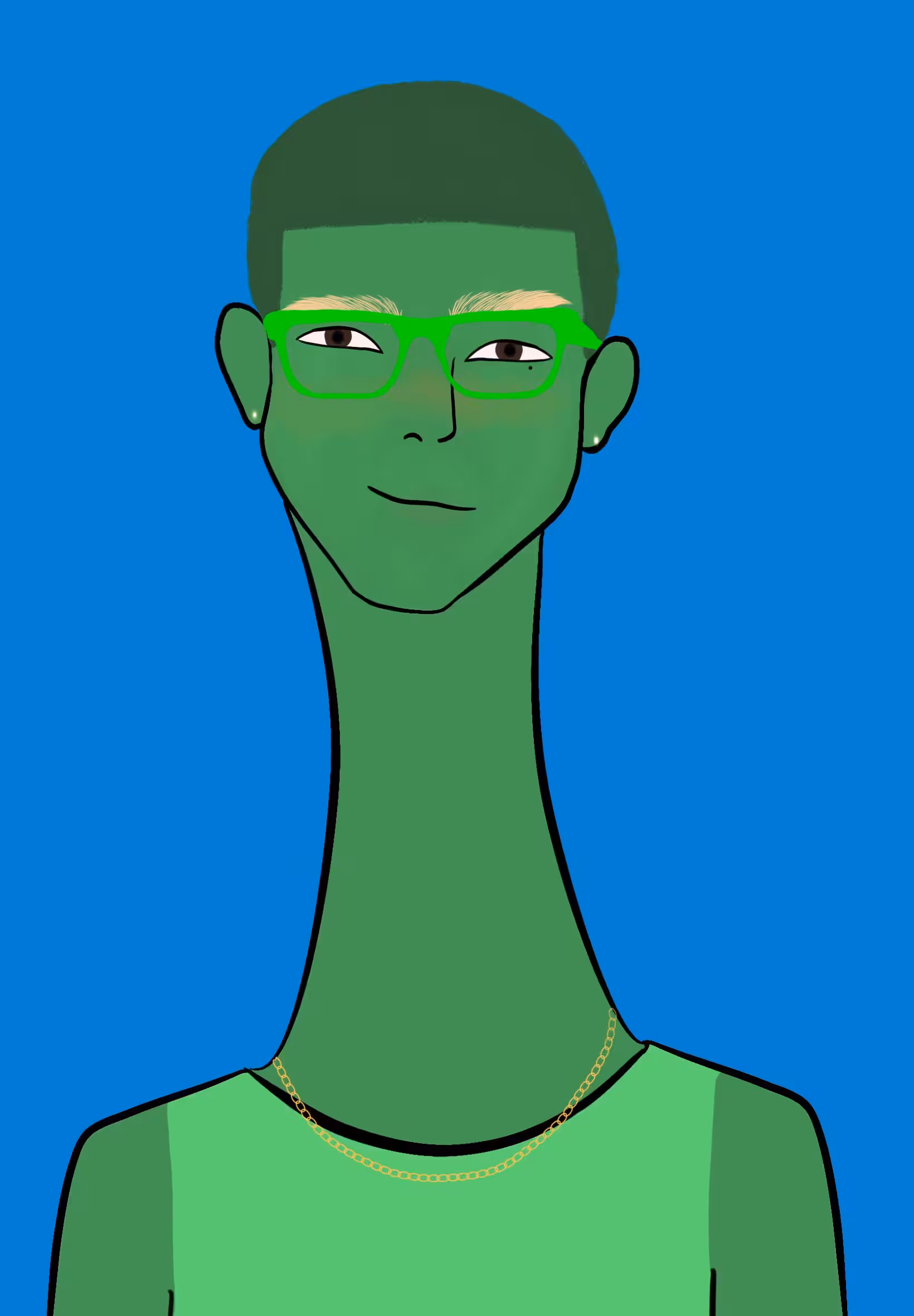 Long Neckie Fellas #1875