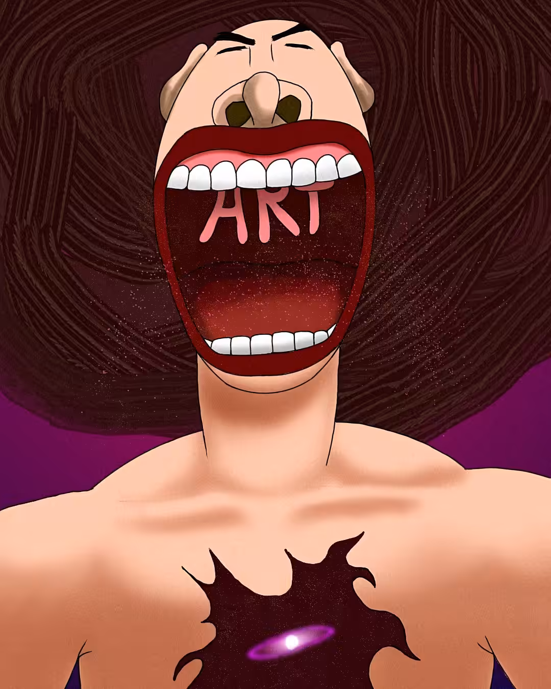 Art Of Abolfazl : The Scream Of The Artist