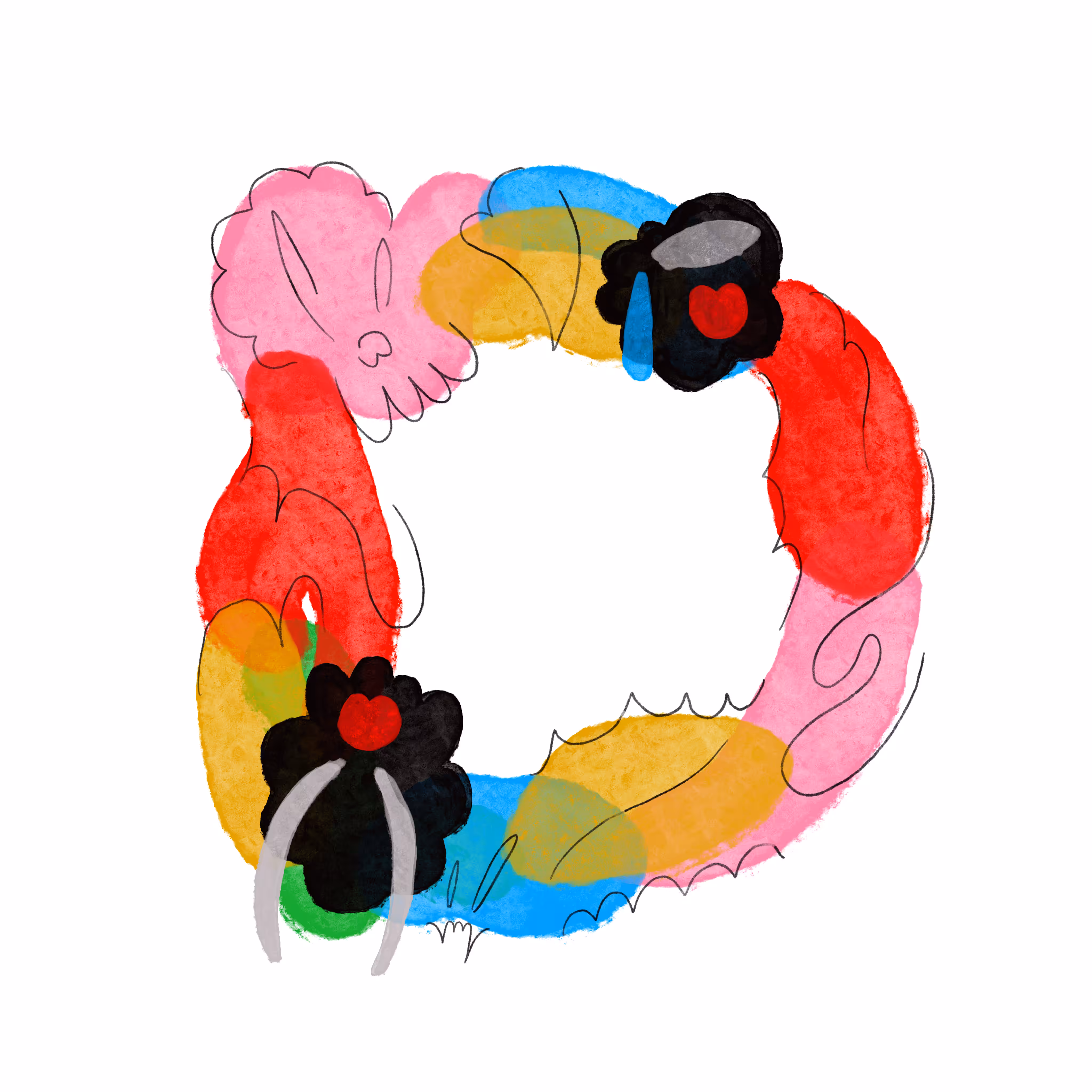 D