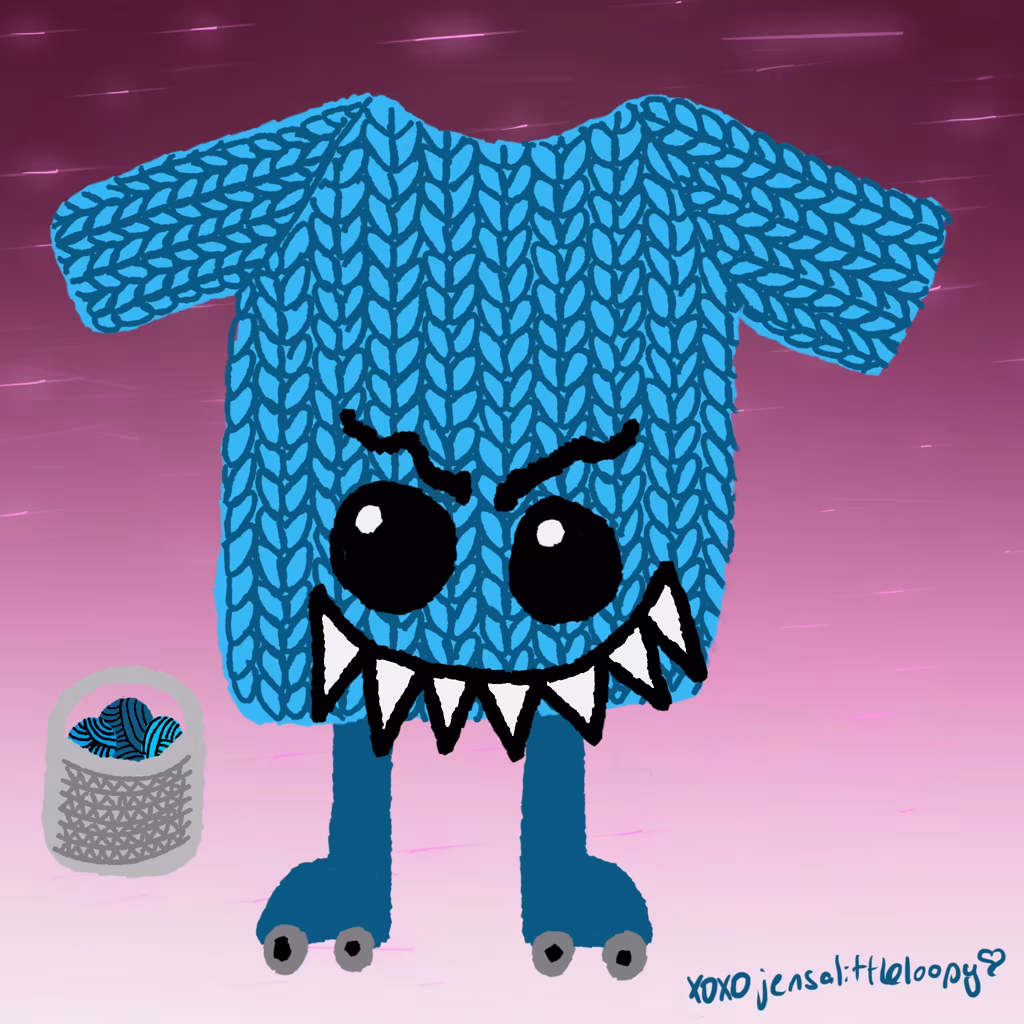 Beeple's sweater