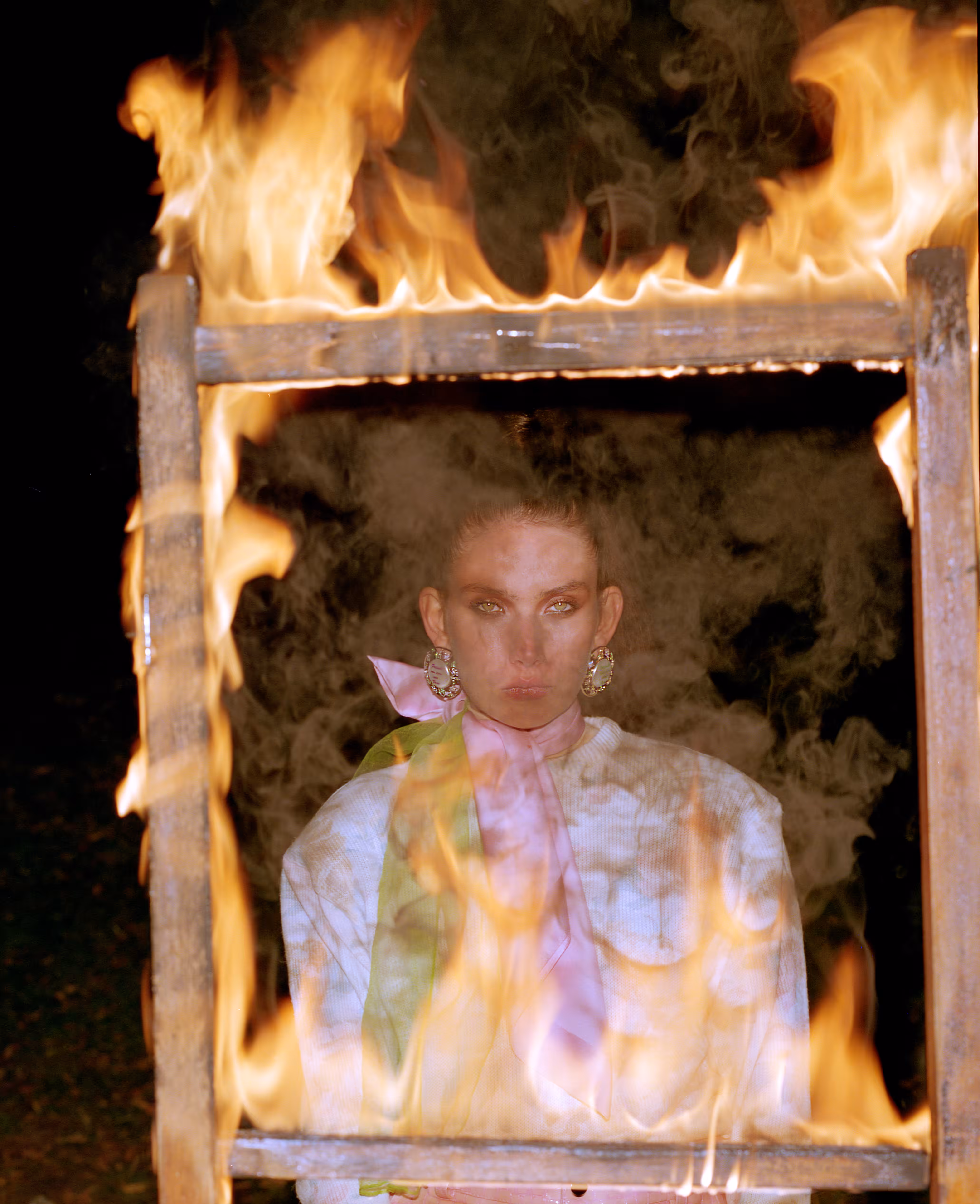 I'm not shining , I'm burning