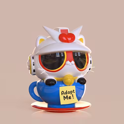Cupcat #031 Robo II