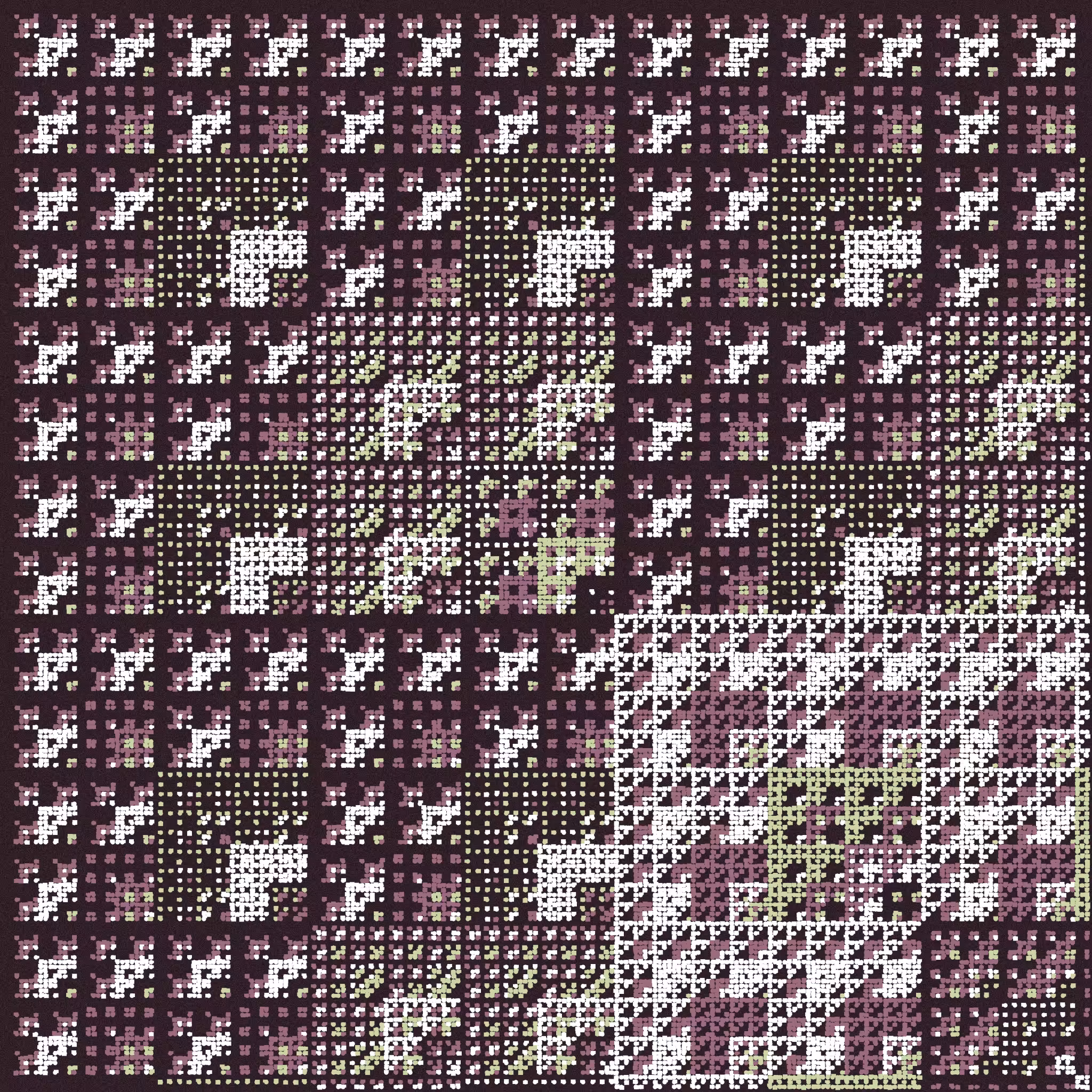 Volksteppich XOR I #16