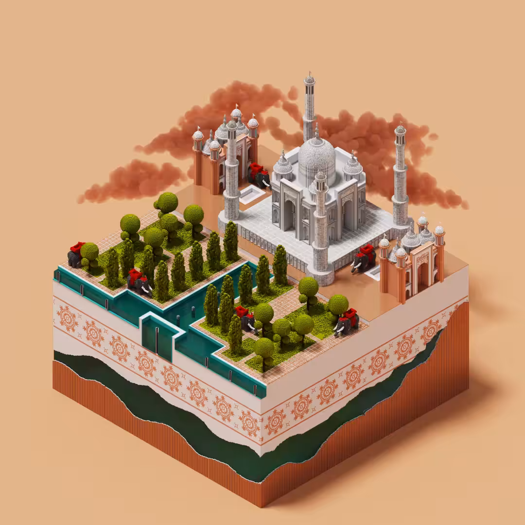 Meta Souvenirs: Taj Mahal #MS003