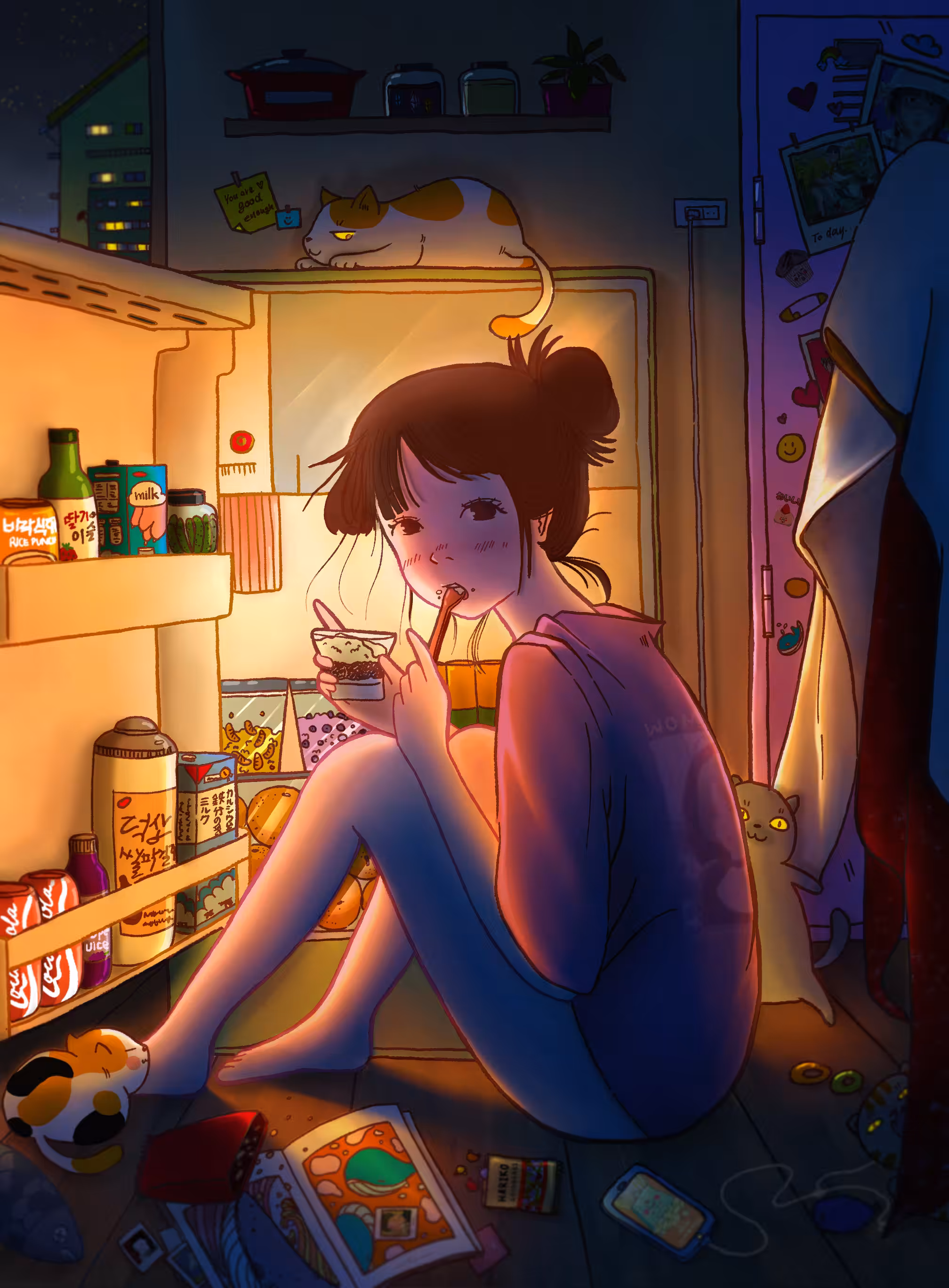 I’M HUNGRY.