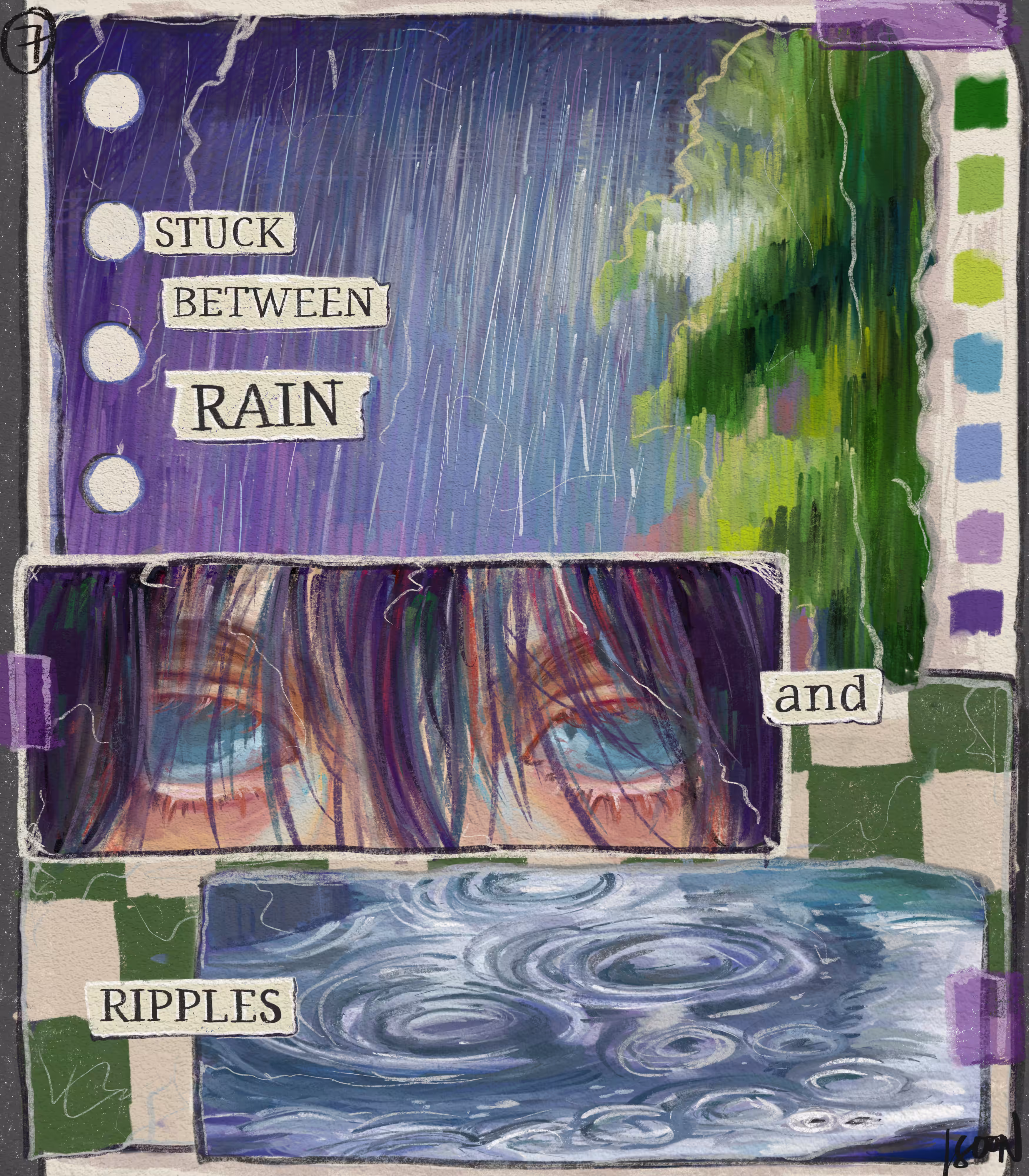 Stuck between Rain and Ripples