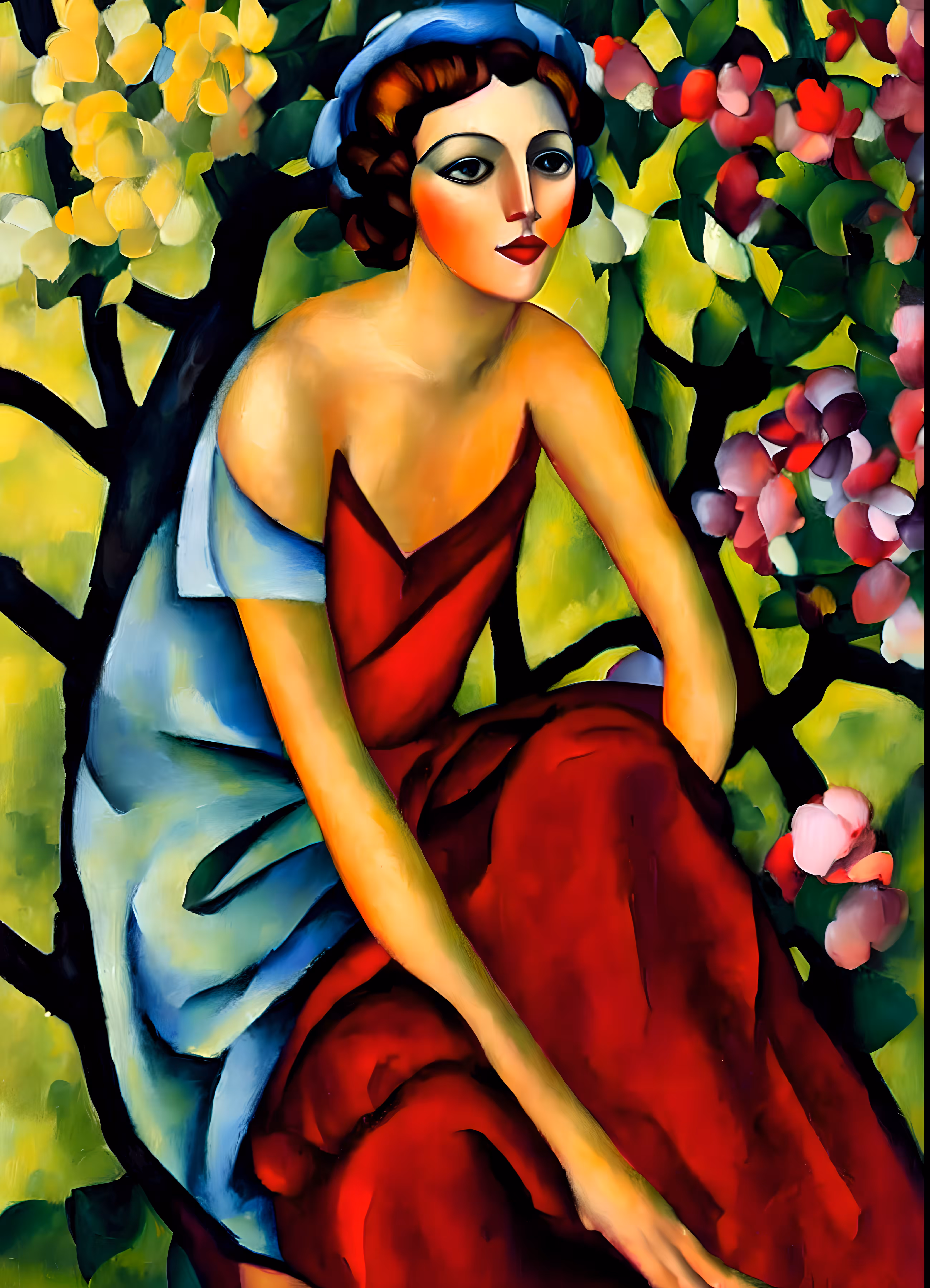In the Blooming Garden
