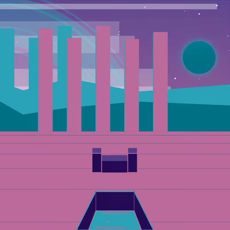 Abstract Temples #11